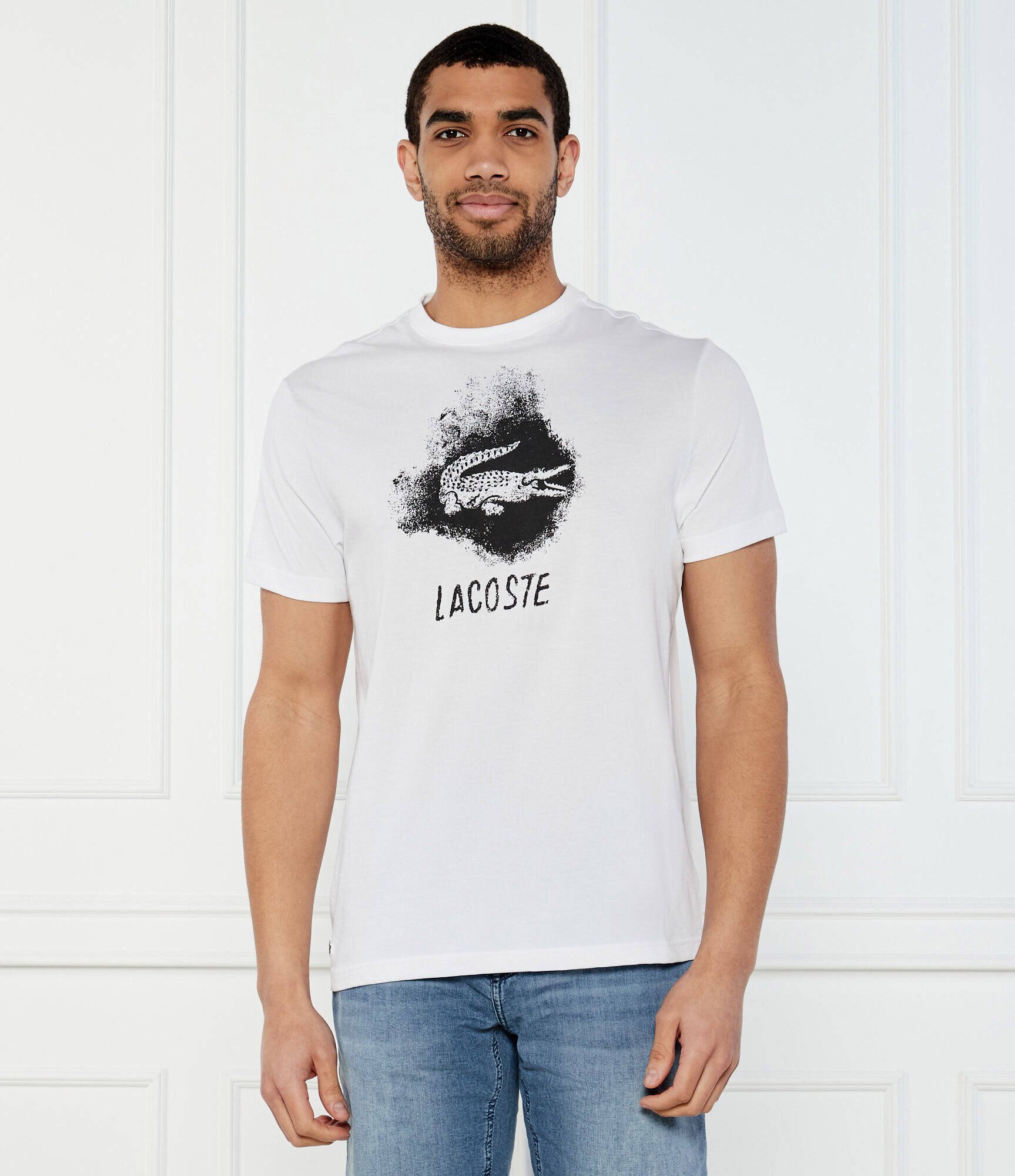 Lacoste Tricou Ultra Dry Graphic | Regular Fit