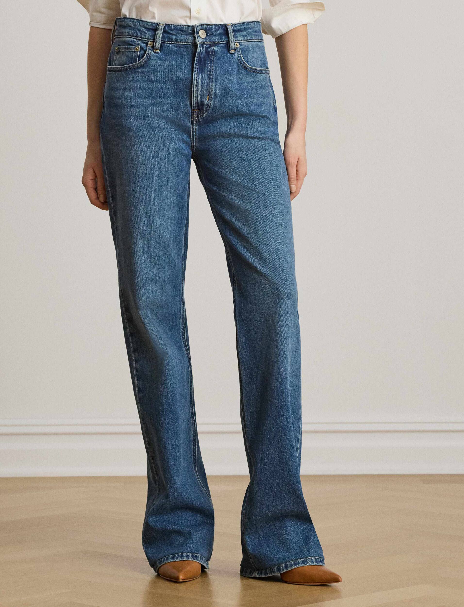 Lauren Ralph Lauren Blugi | Straight fit | high rise