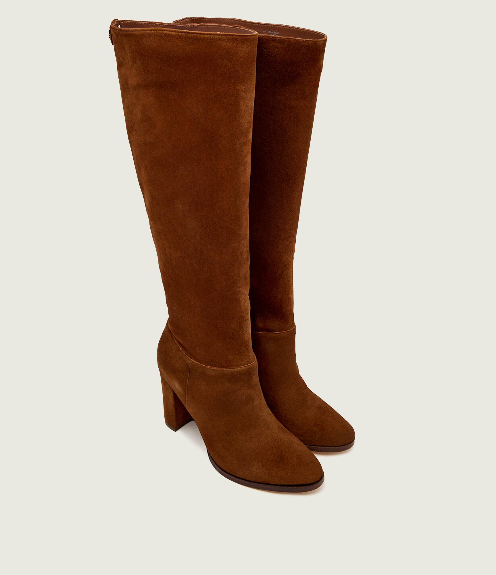 Lauren Ralph Lauren Cizme cu toc ARTIZAN | piele întoarsă