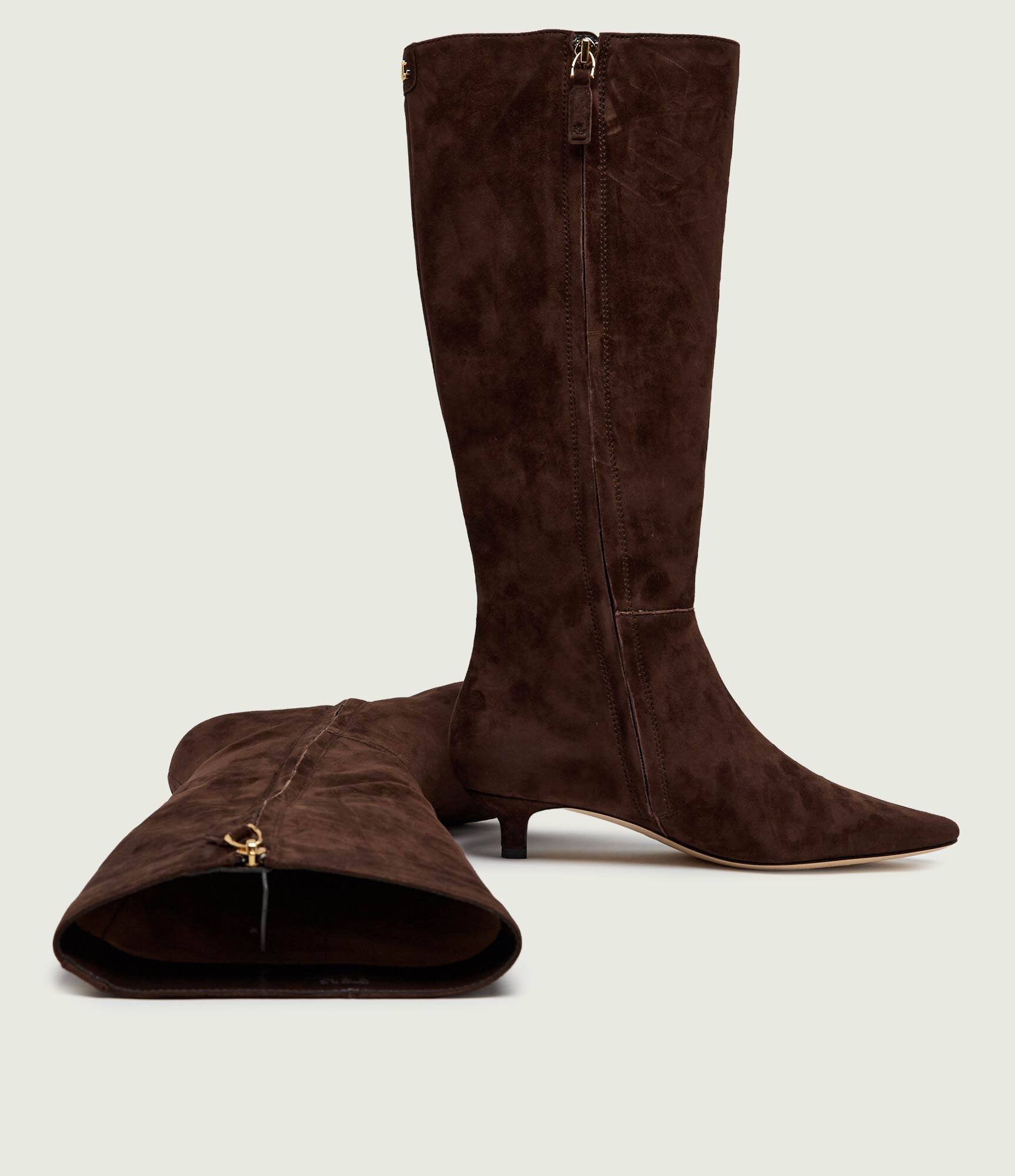 Lauren Ralph Lauren Cizme Francesca | piele întoarsă