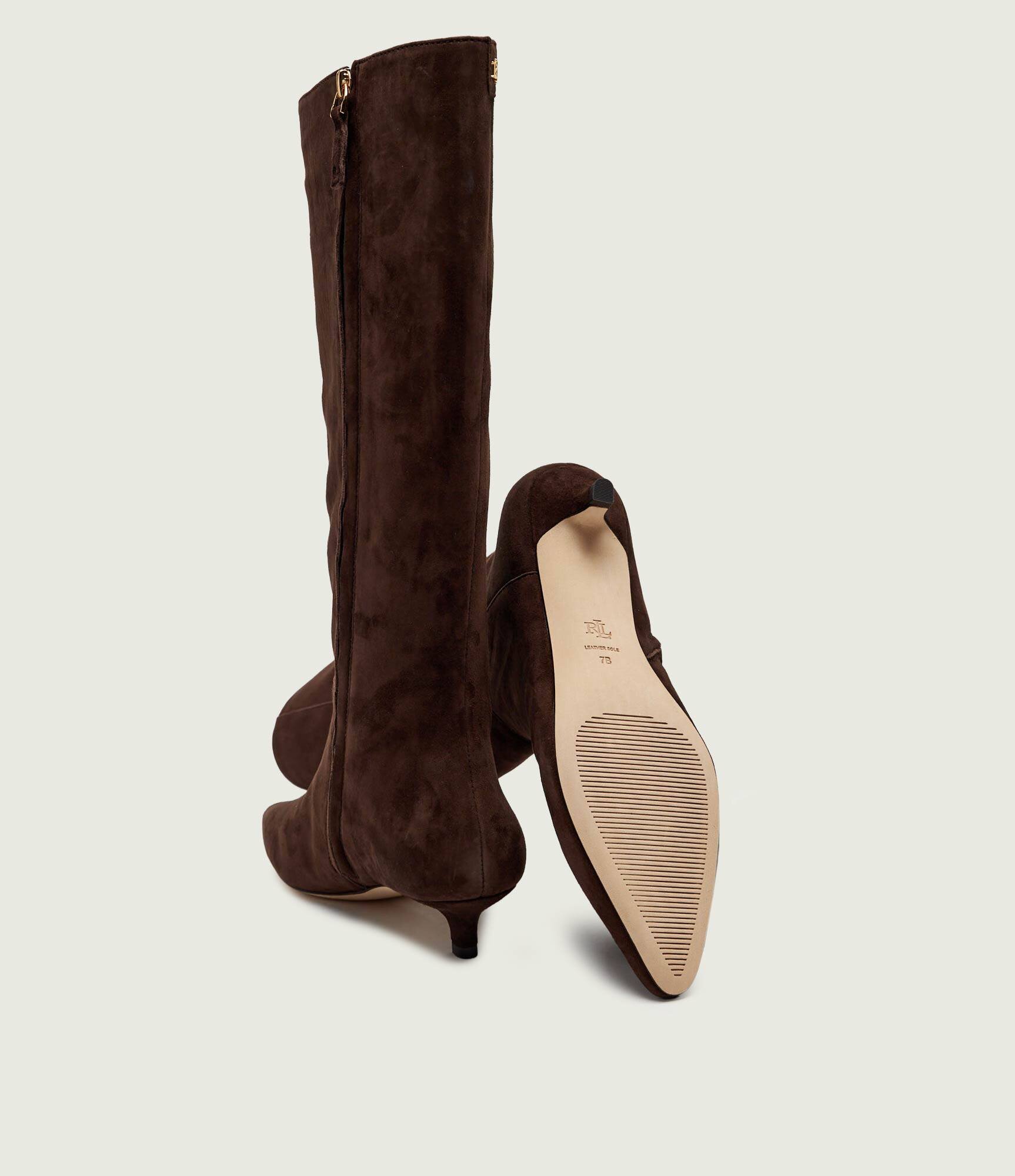Lauren Ralph Lauren Cizme Francesca | piele întoarsă