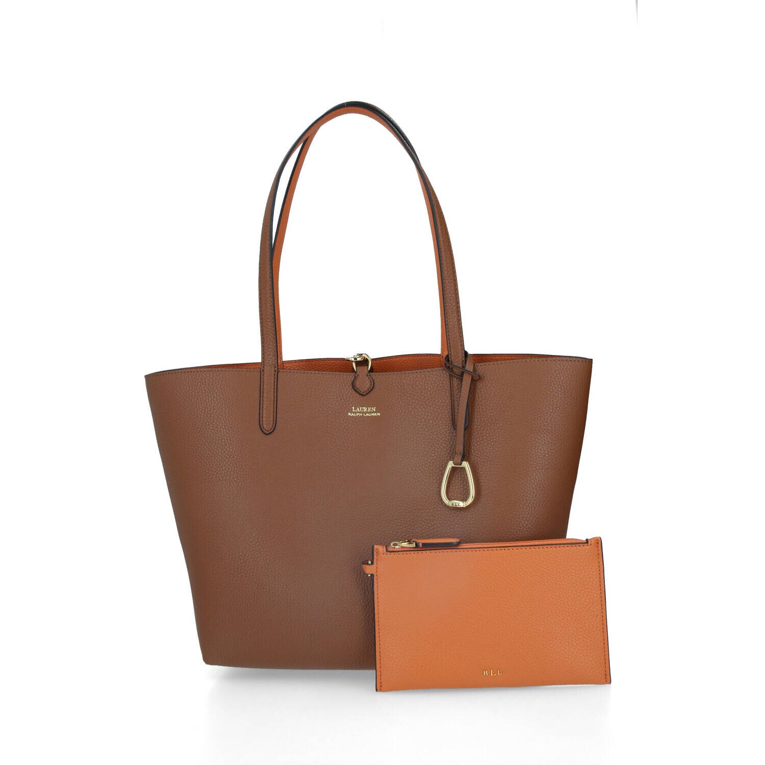 Lauren Ralph Lauren Cu două fețe geantă shopper + borsetă