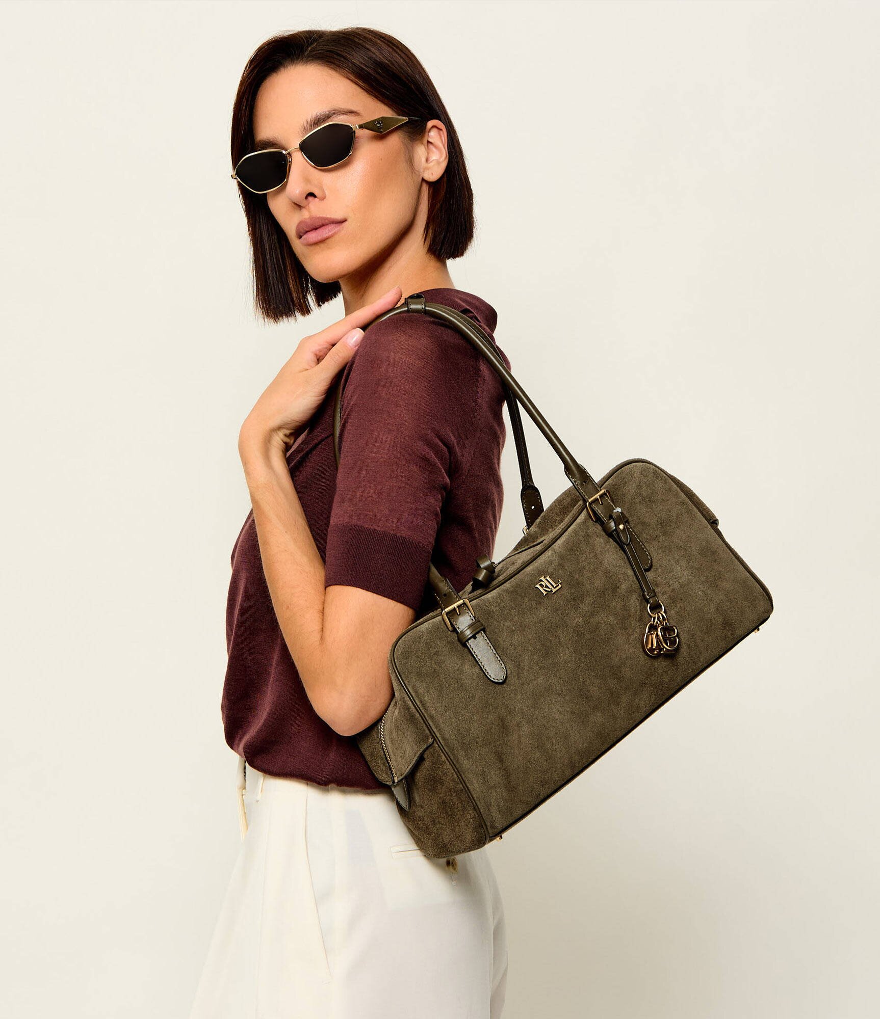 Lauren Ralph Lauren Cufăr Marcy | piele întoarsă