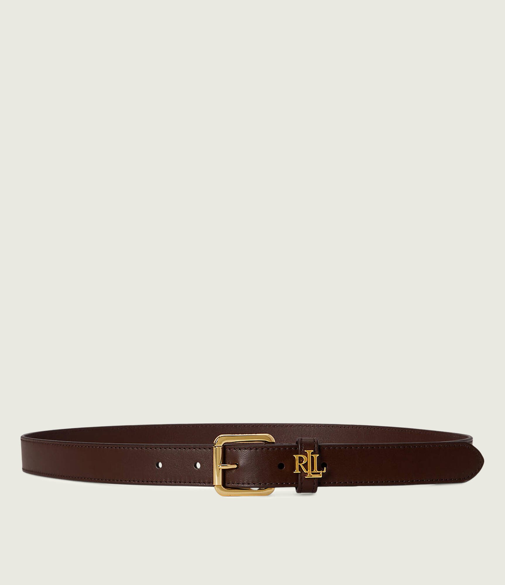 Lauren Ralph Lauren Curea de piele Logo Keeper