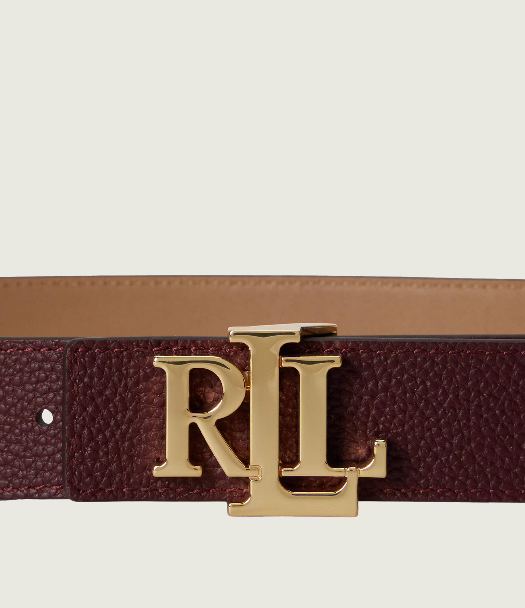 Lauren Ralph Lauren Curea din piele cu două fețe