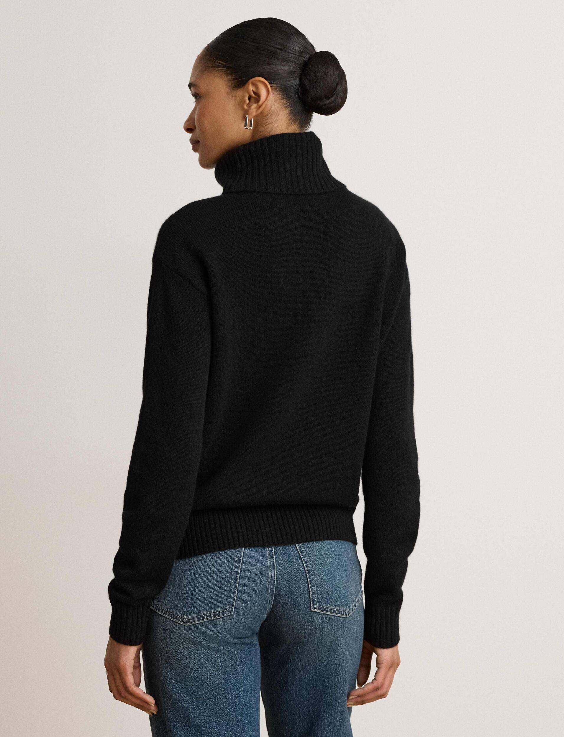 Lauren Ralph Lauren De cașmir maletă Jarmani | Loose fit