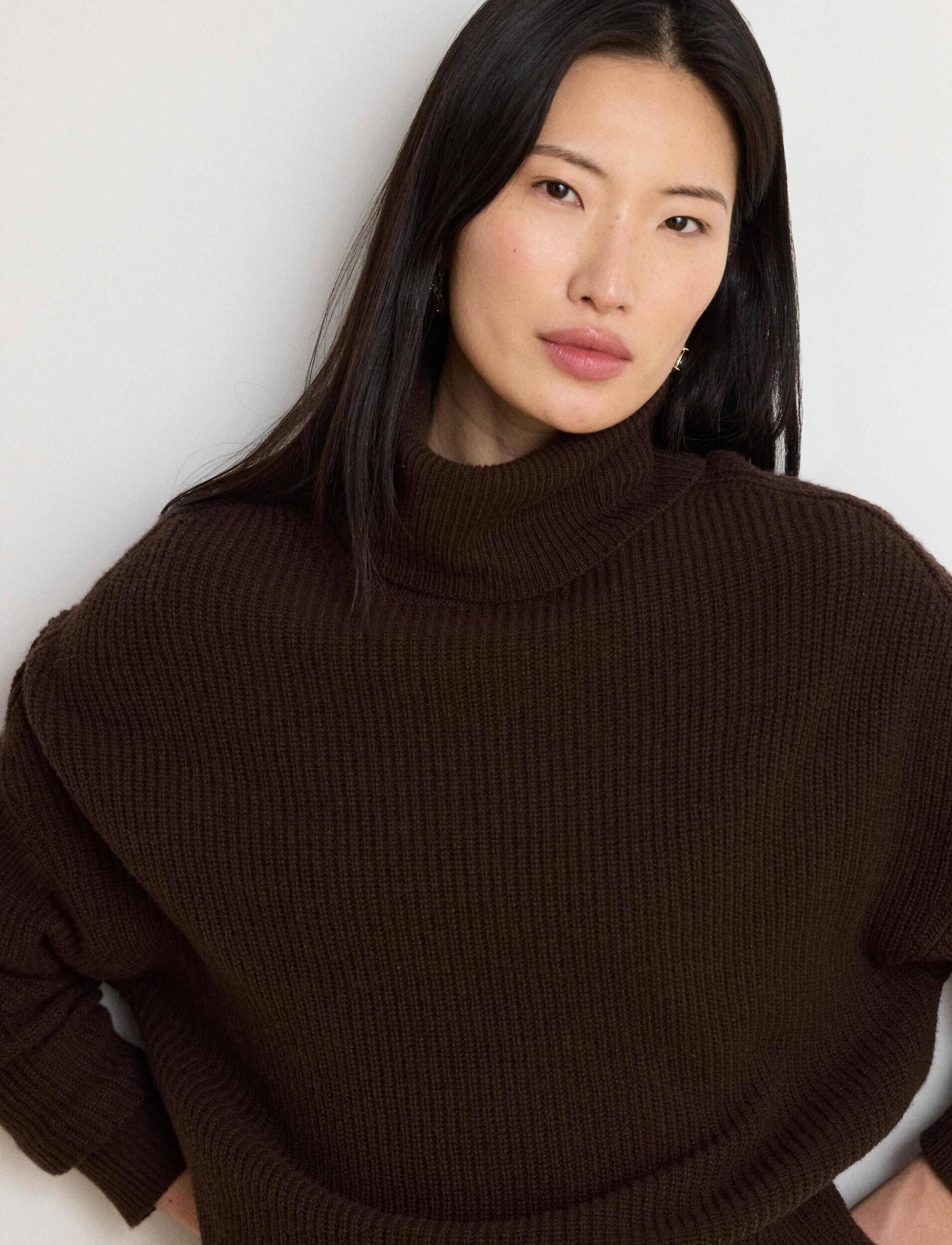 Lauren Ralph Lauren De lână maletă | Oversize fit cu adaos de cașmir