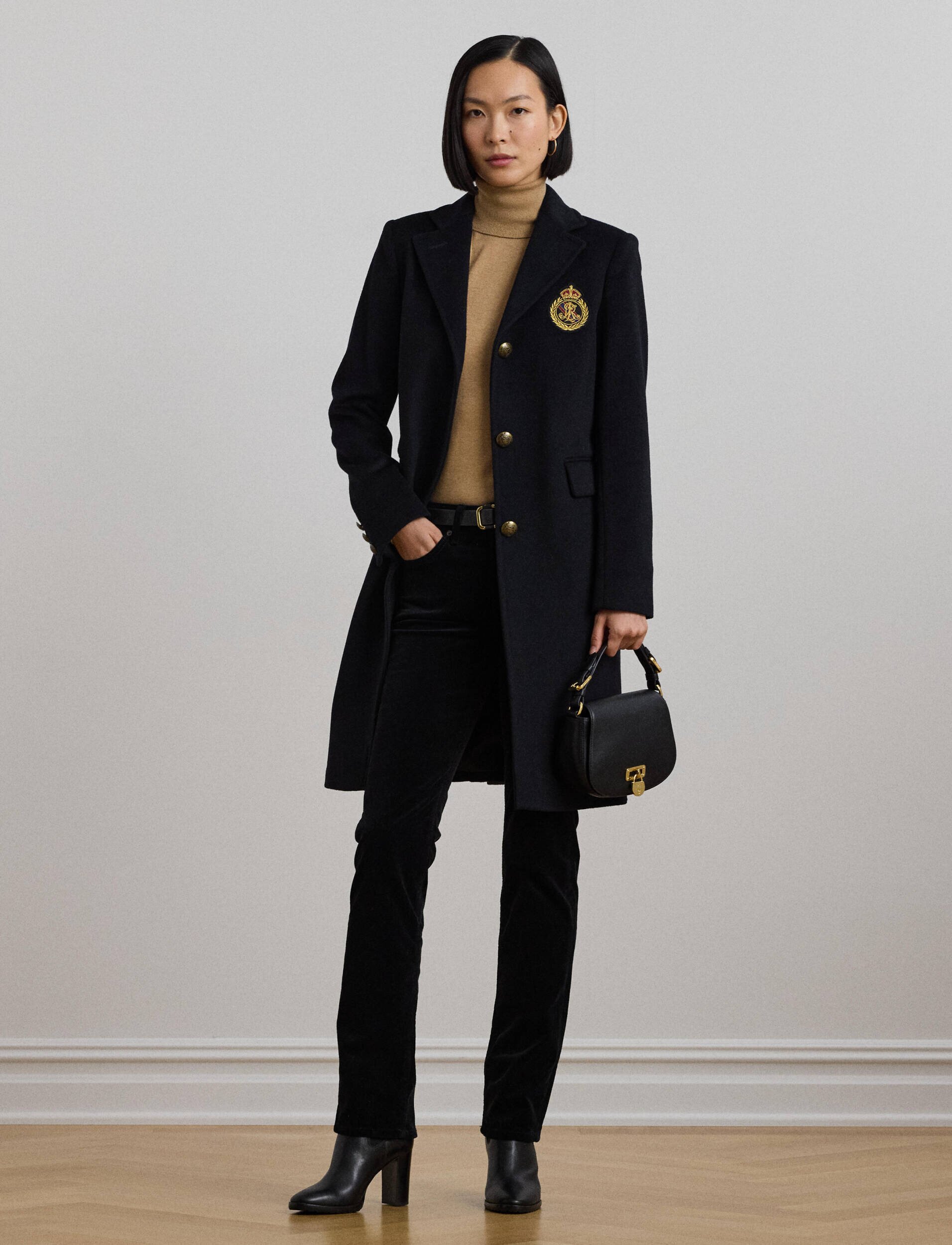 Lauren Ralph Lauren De lână palton cu adaos de cașmir