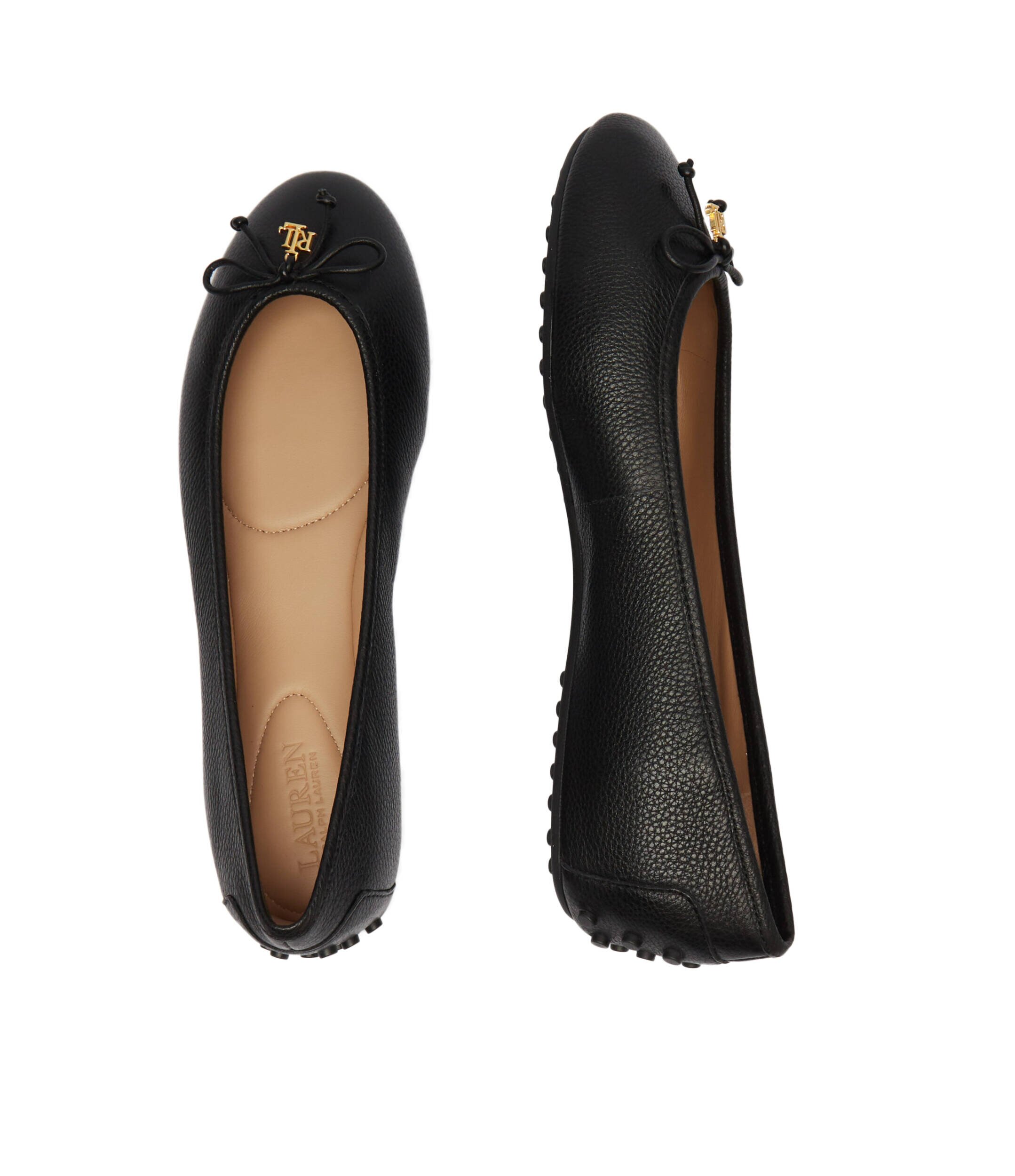 Lauren Ralph Lauren De piele balerini Jayna