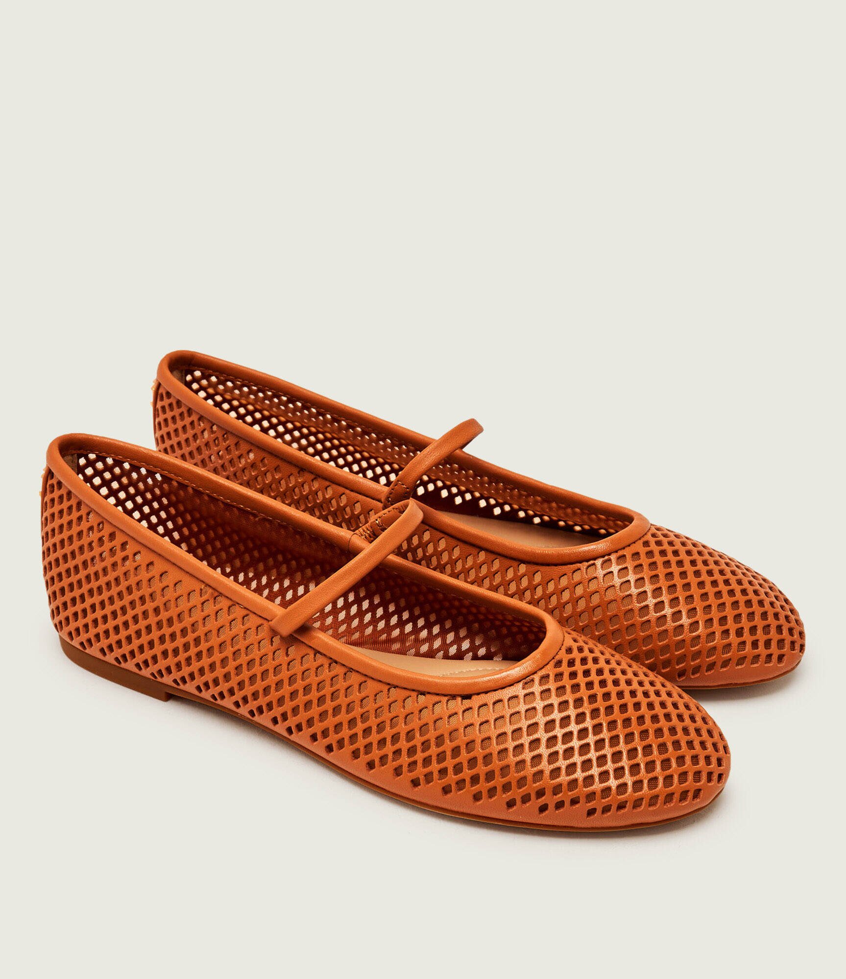 Lauren Ralph Lauren De piele balerini Jayna Mary Jane