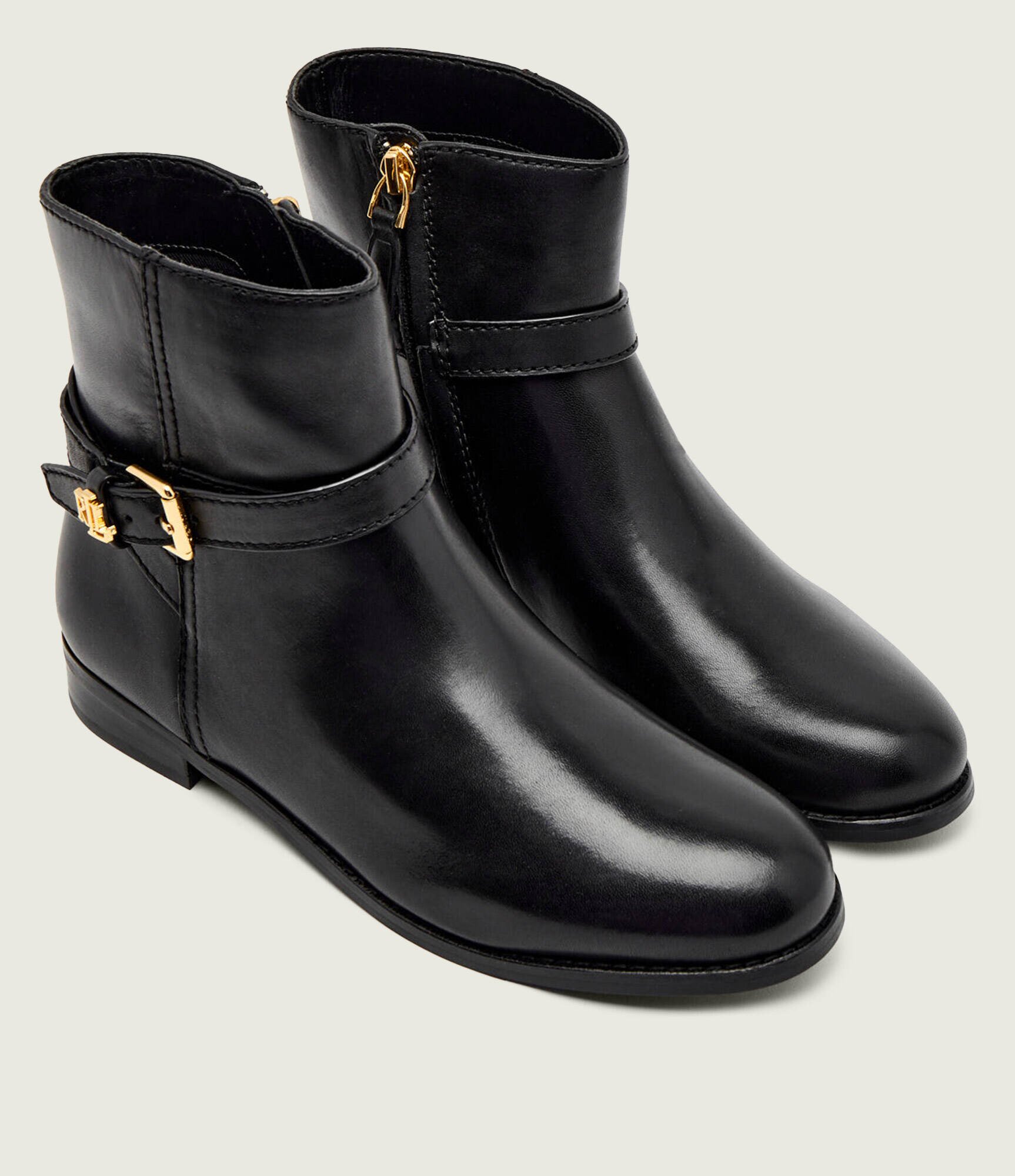 Lauren Ralph Lauren De piele botine BROOKE BT 2