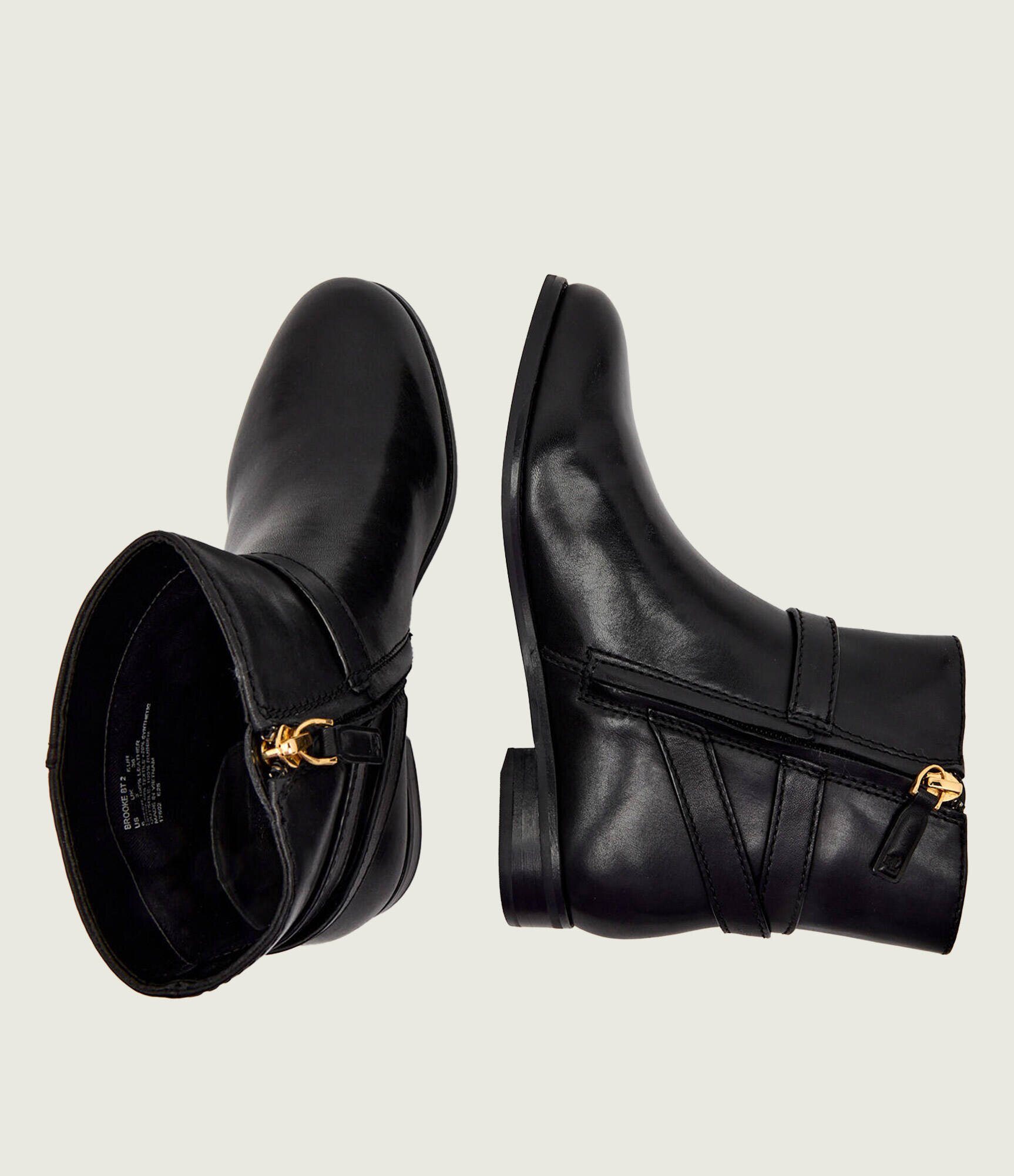 Lauren Ralph Lauren De piele botine BROOKE BT 2