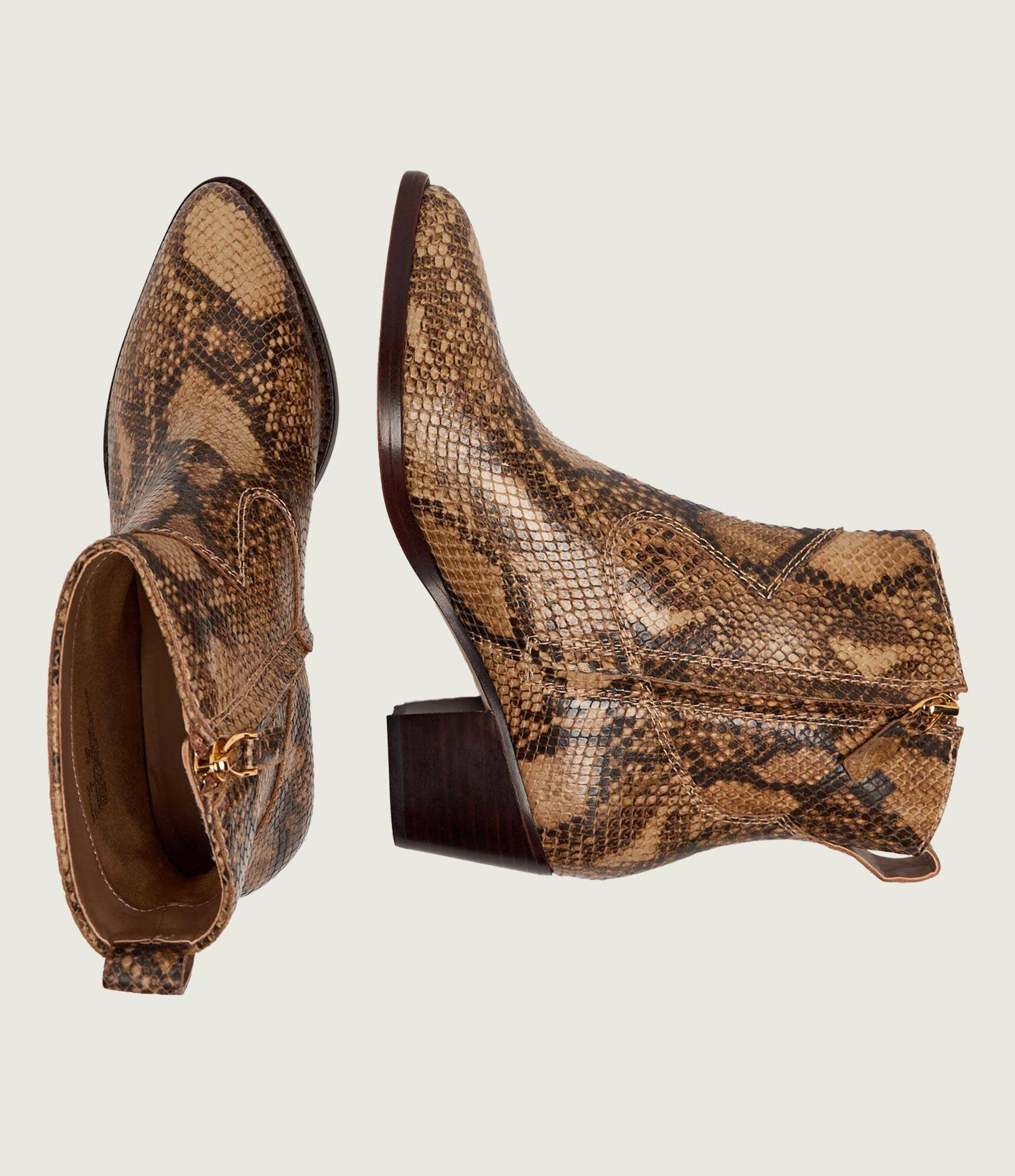 Lauren Ralph Lauren De piele cizme cowboy Harpher