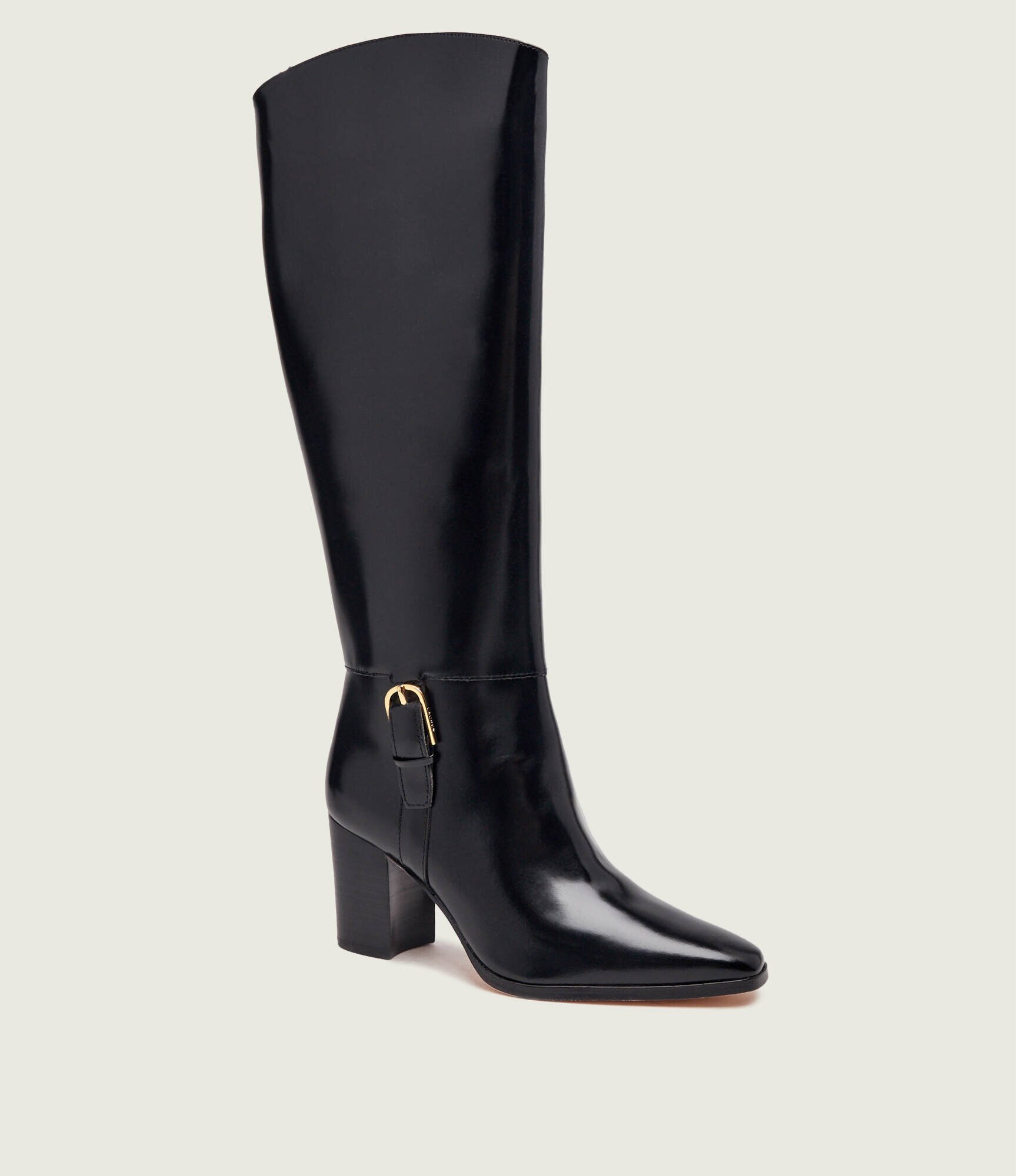 Lauren Ralph Lauren De piele cizme cu toc Raelynn