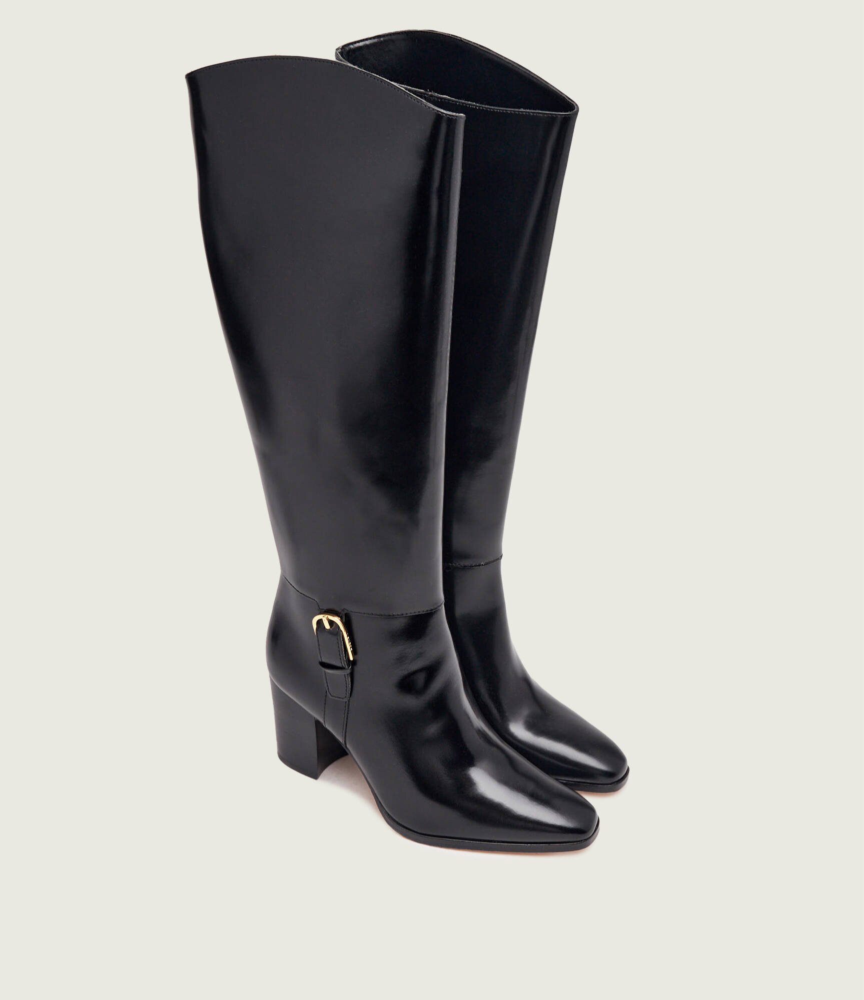 Lauren Ralph Lauren De piele cizme cu toc Raelynn