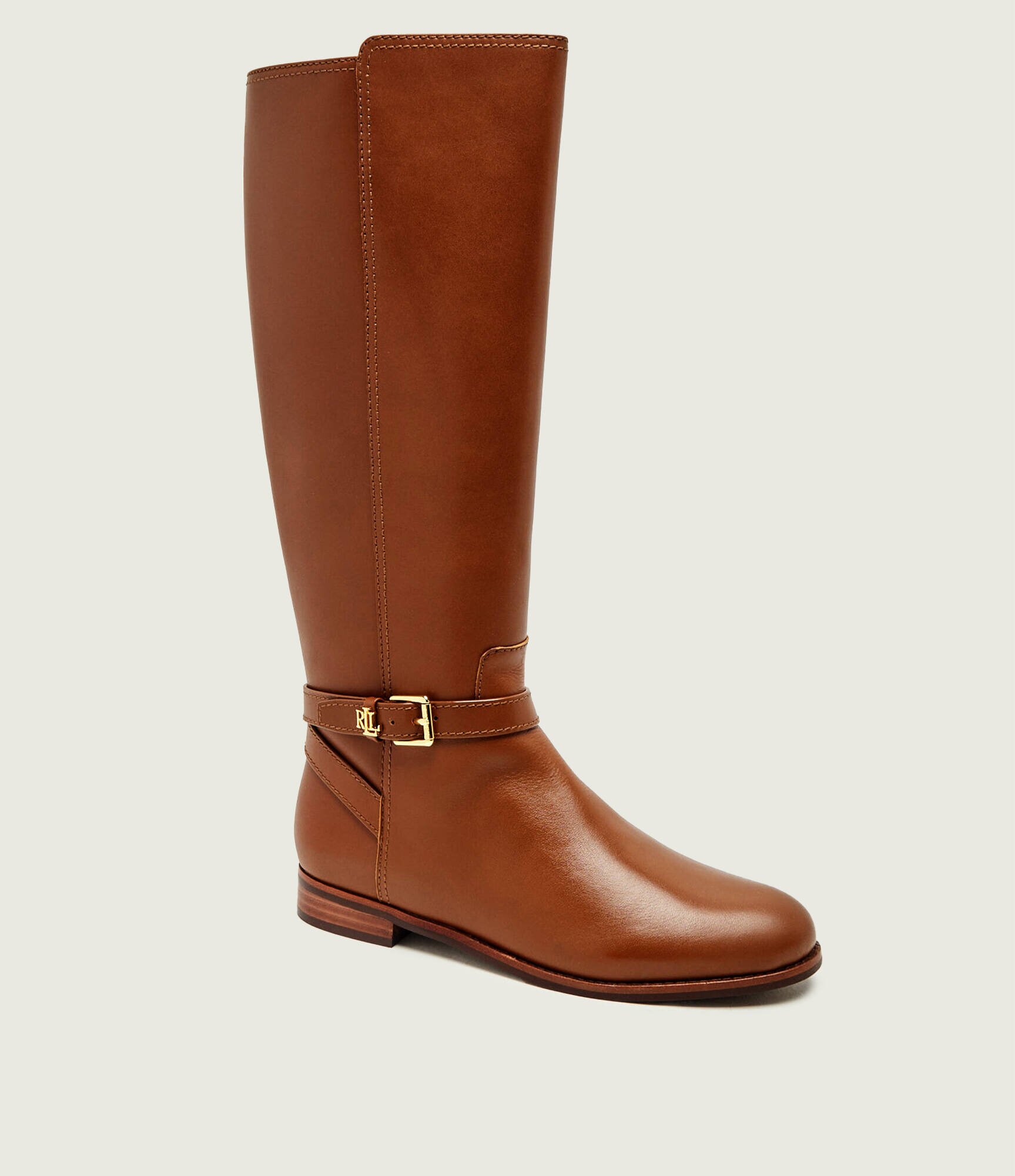 Lauren Ralph Lauren De piele cizme de echitație Brooke