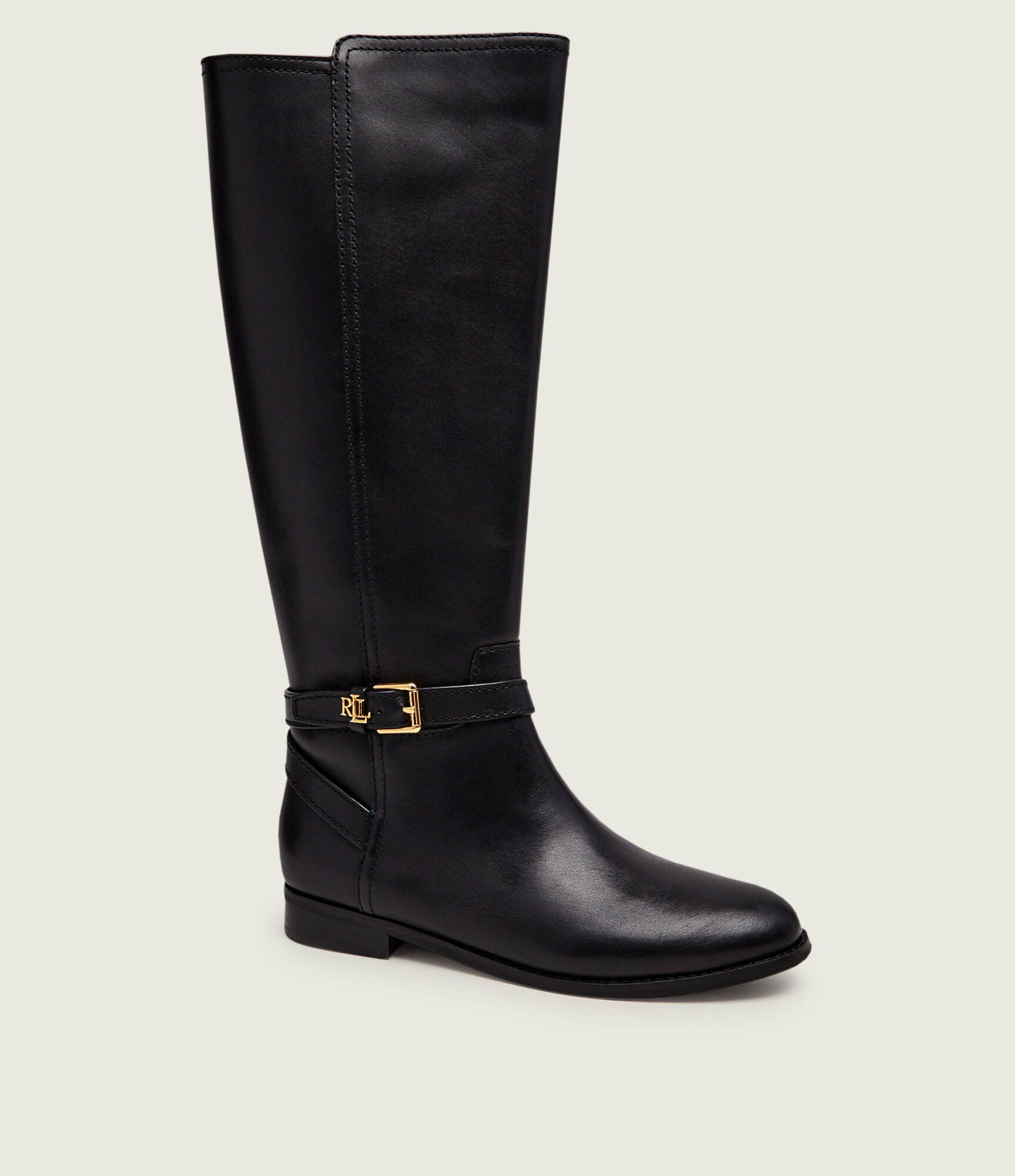 Lauren Ralph Lauren De piele cizme de echitație Brooke