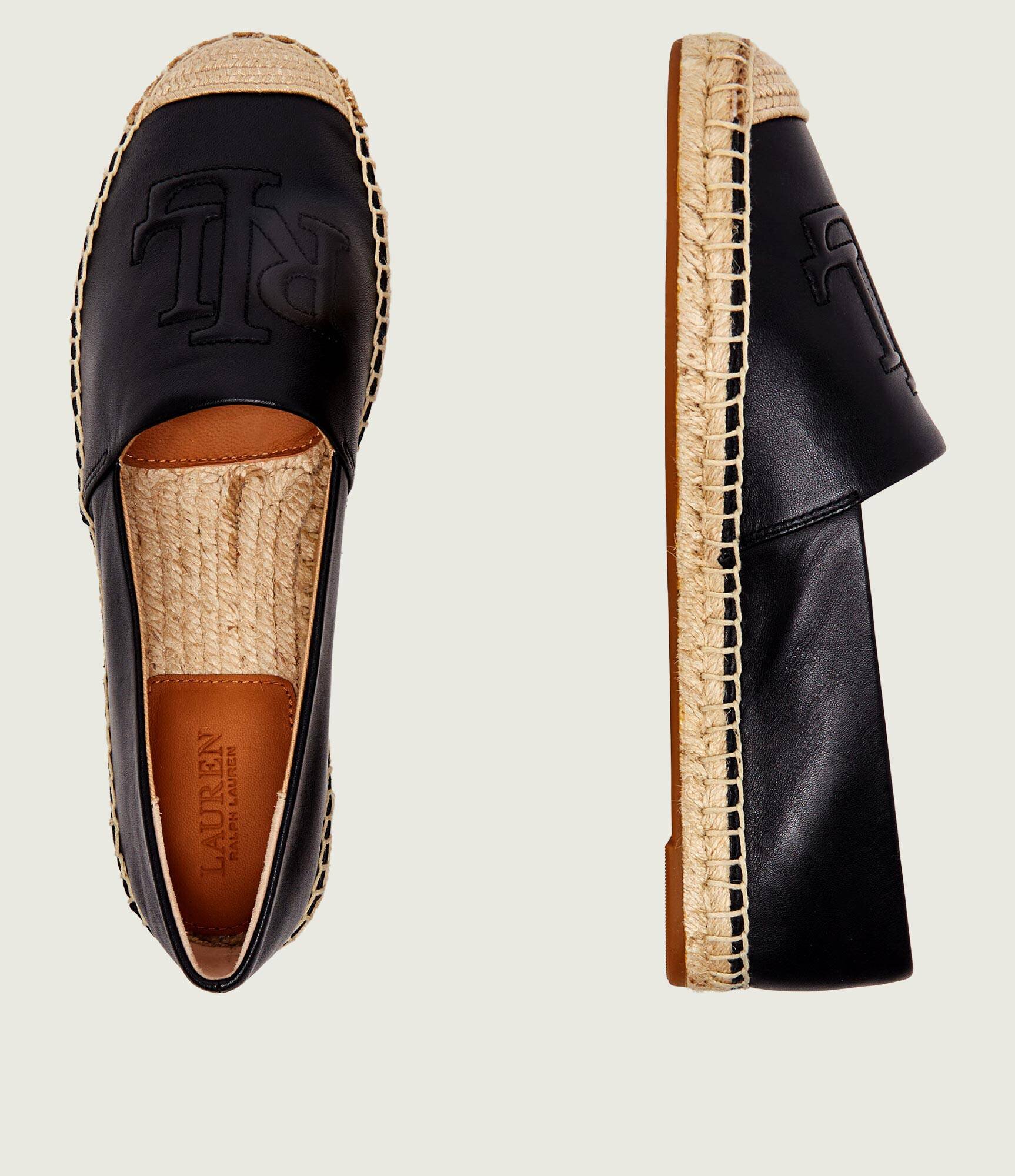 Lauren Ralph Lauren De piele espadrile CAMERYN