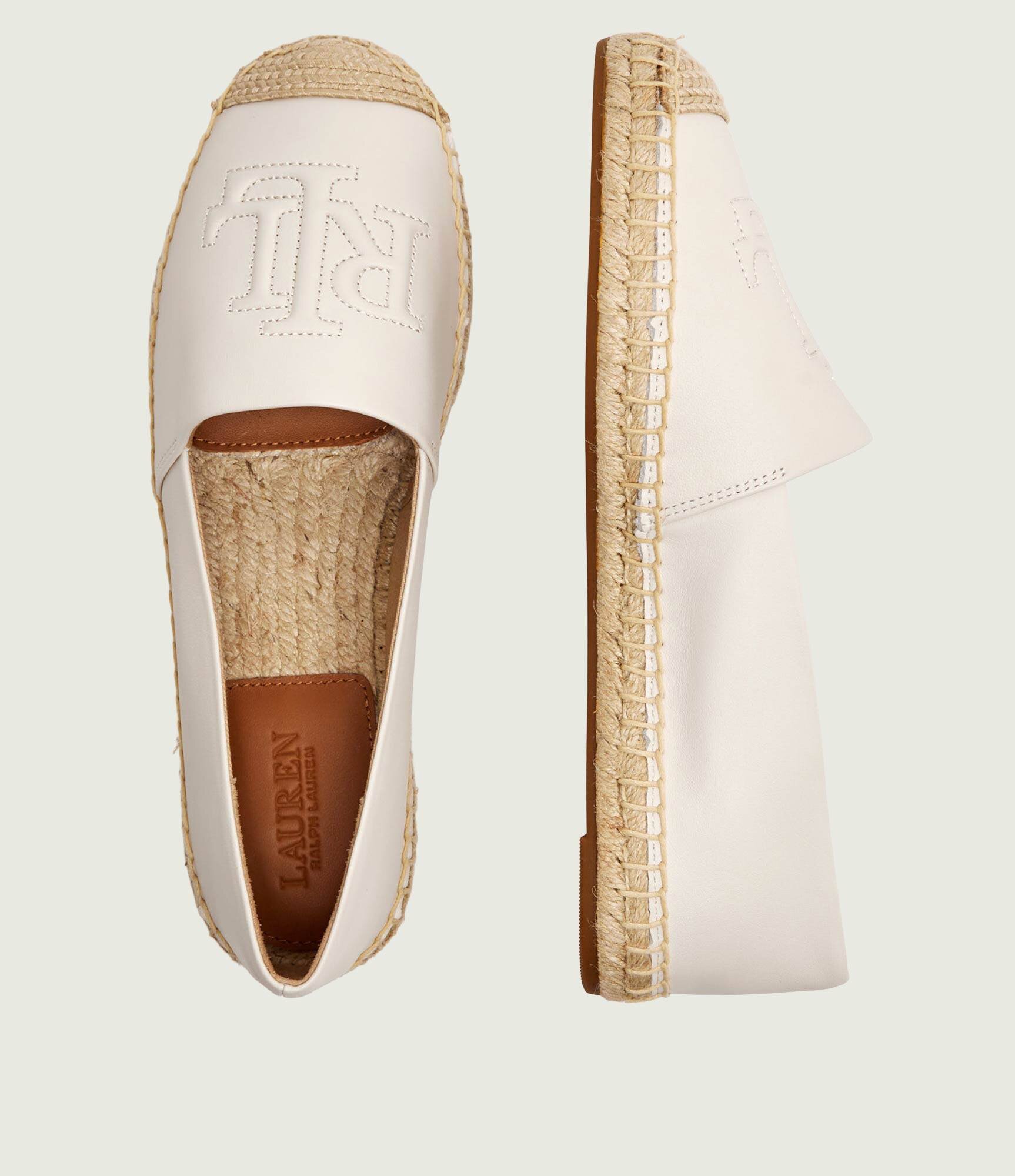 Lauren Ralph Lauren De piele espadrile CAMERYN