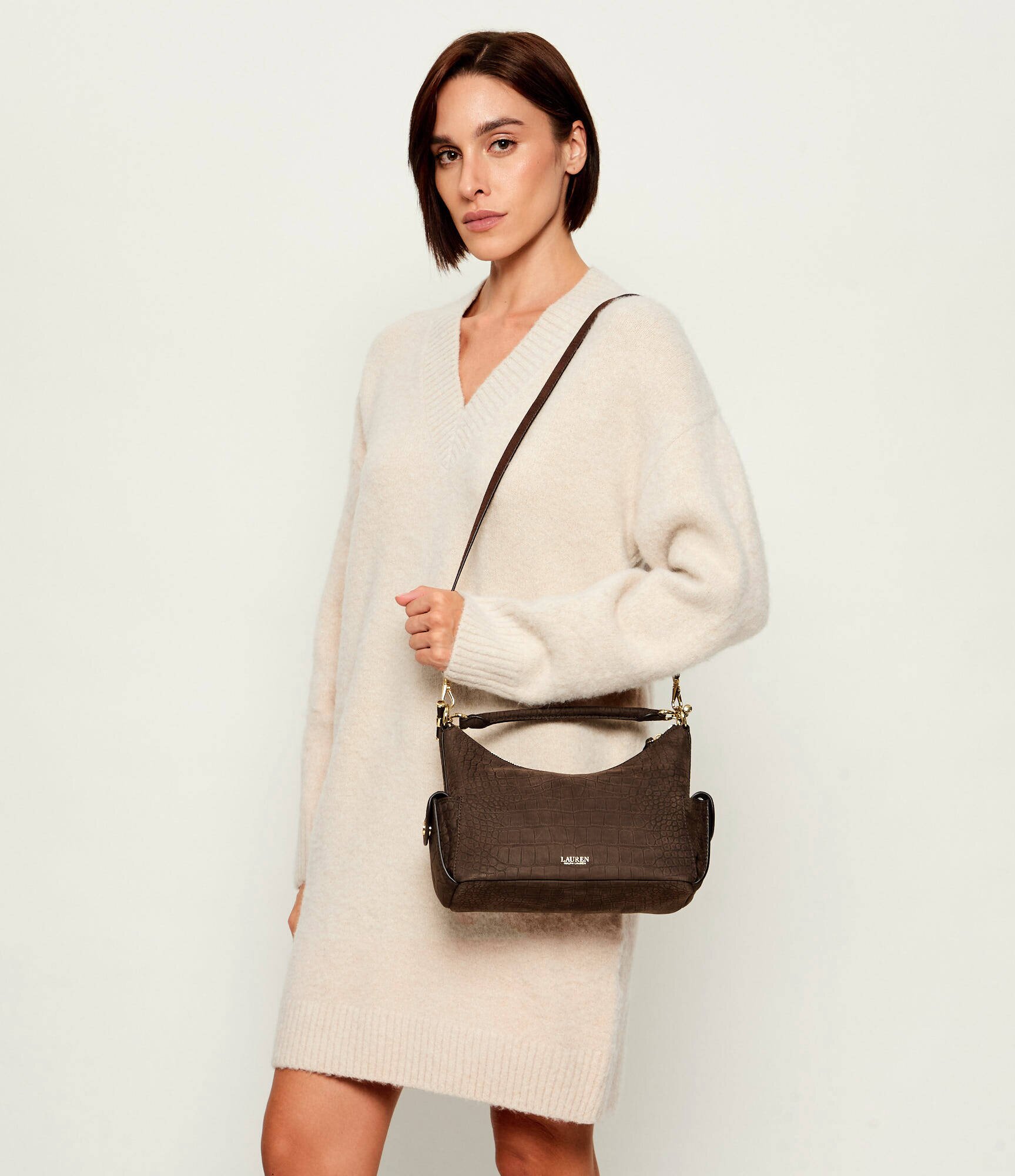Lauren Ralph Lauren De piele geantă pe umăr Blaike
