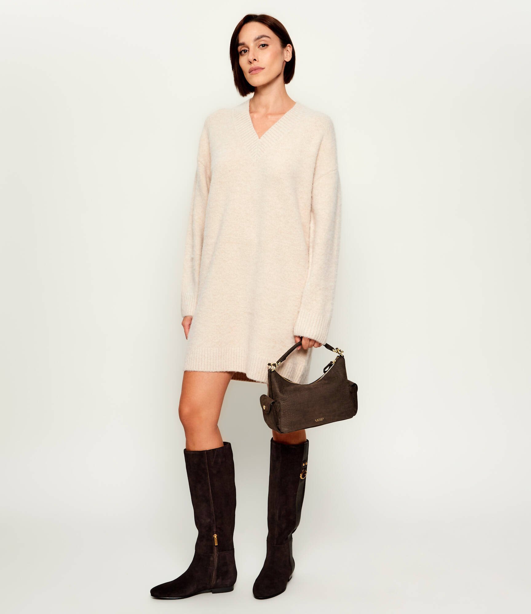 Lauren Ralph Lauren De piele geantă pe umăr Blaike