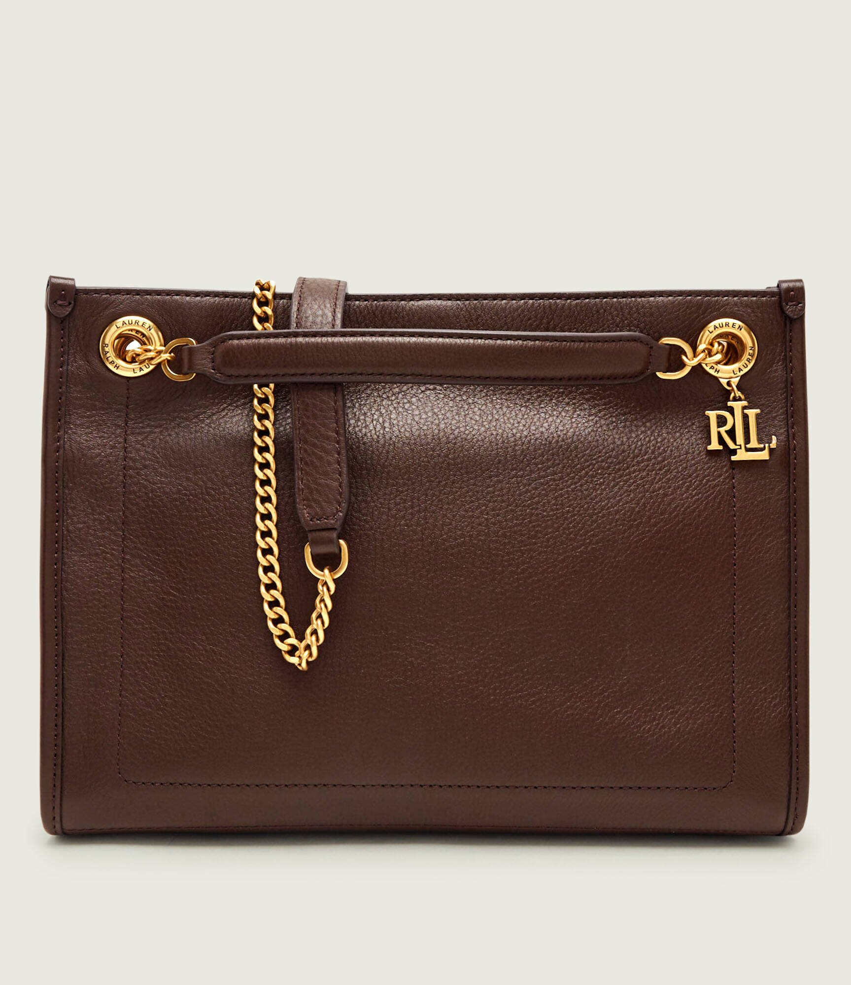 Lauren Ralph Lauren De piele geantă pe umăr Luxe Pebble