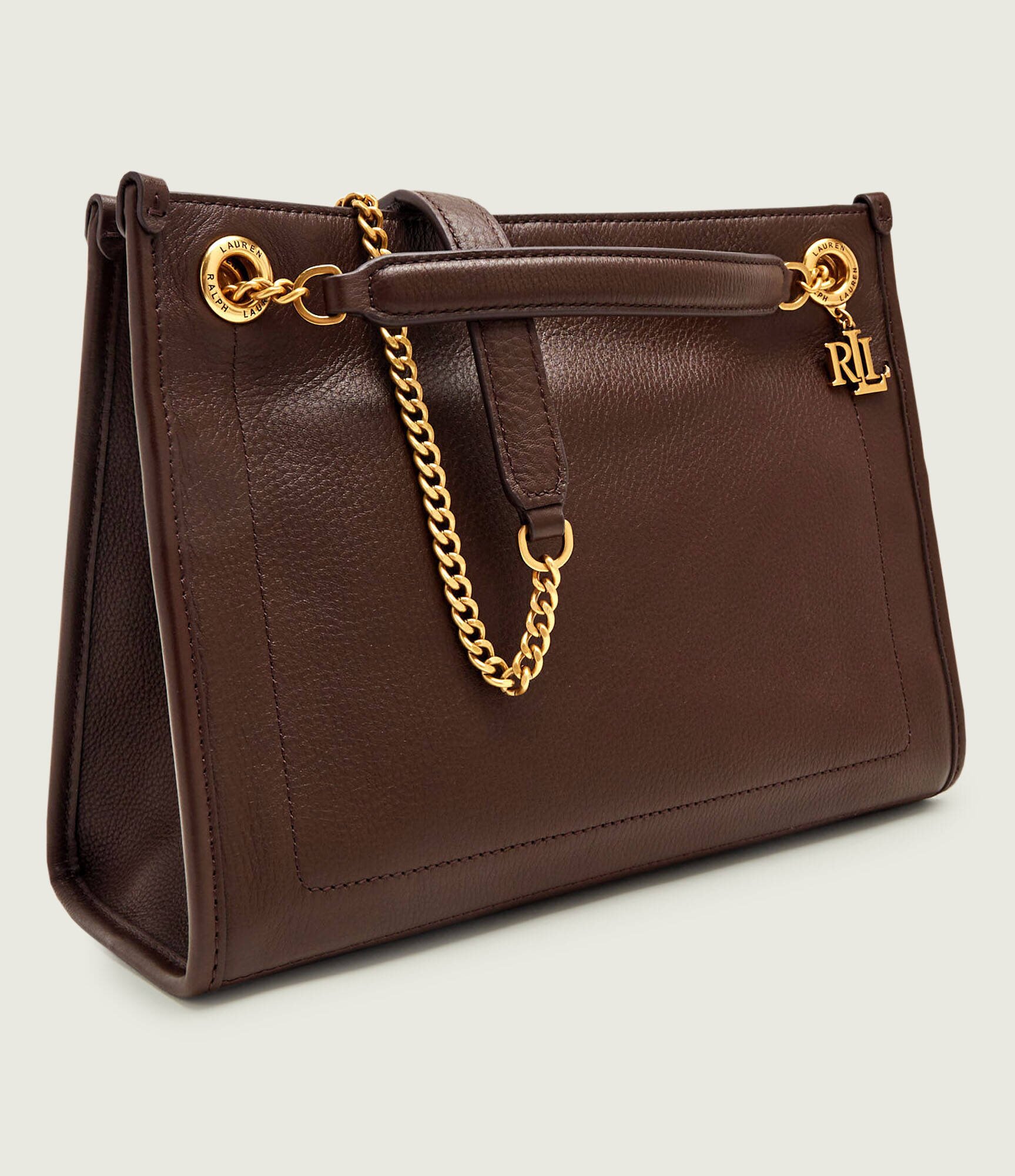 Lauren Ralph Lauren De piele geantă pe umăr Luxe Pebble