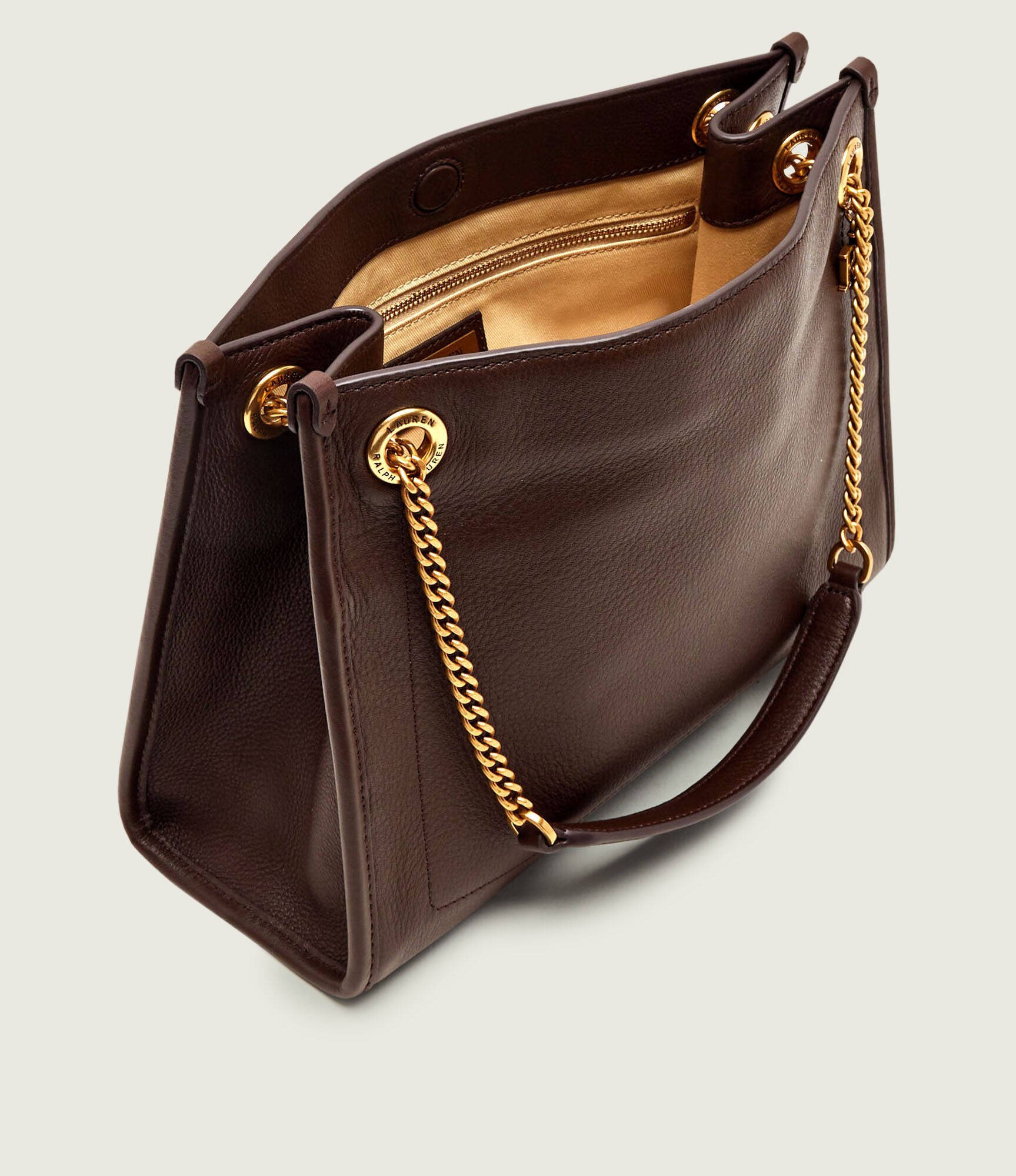 Lauren Ralph Lauren De piele geantă pe umăr Luxe Pebble