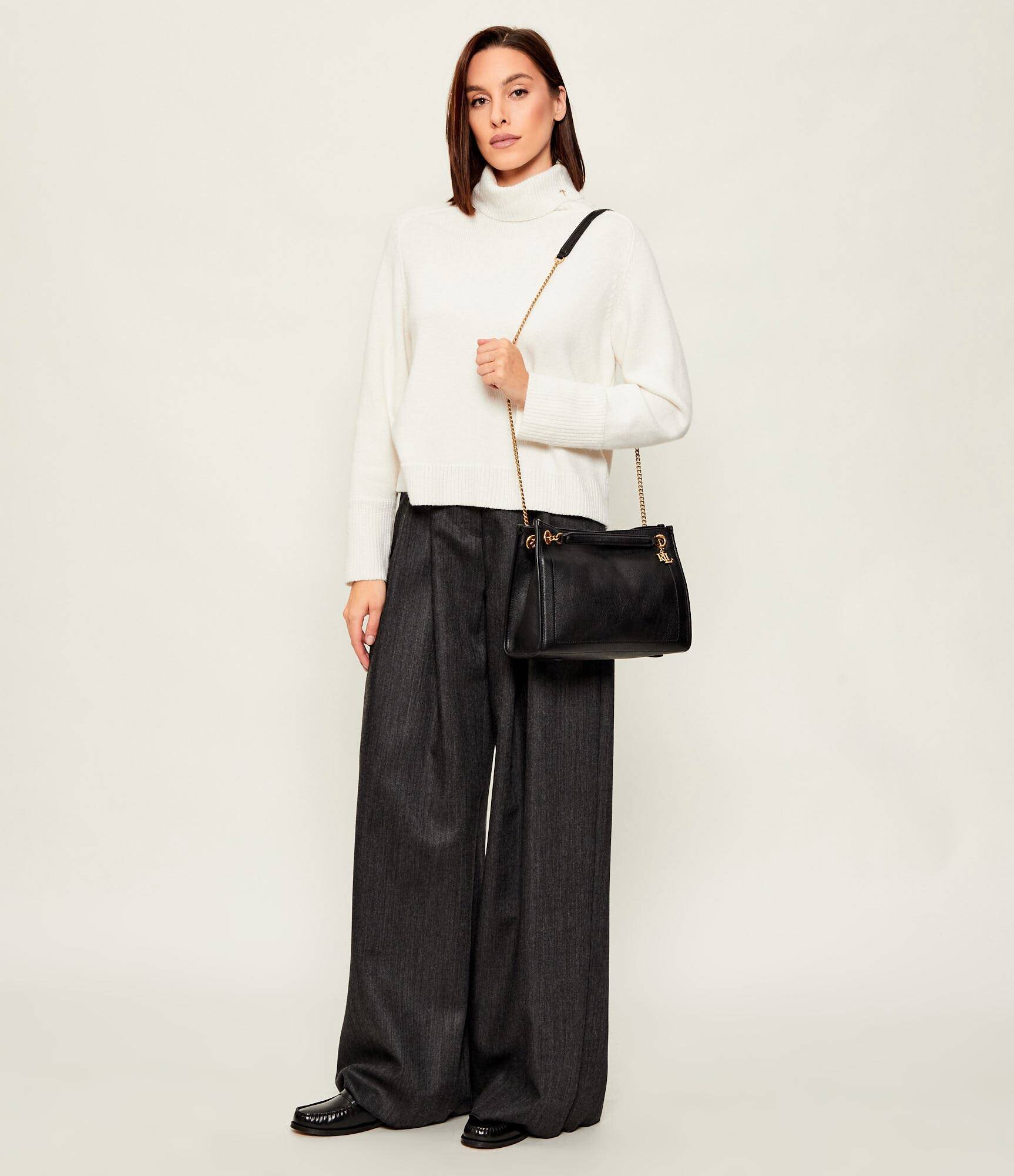 Lauren Ralph Lauren De piele geantă pe umăr LUXE PEBBLE