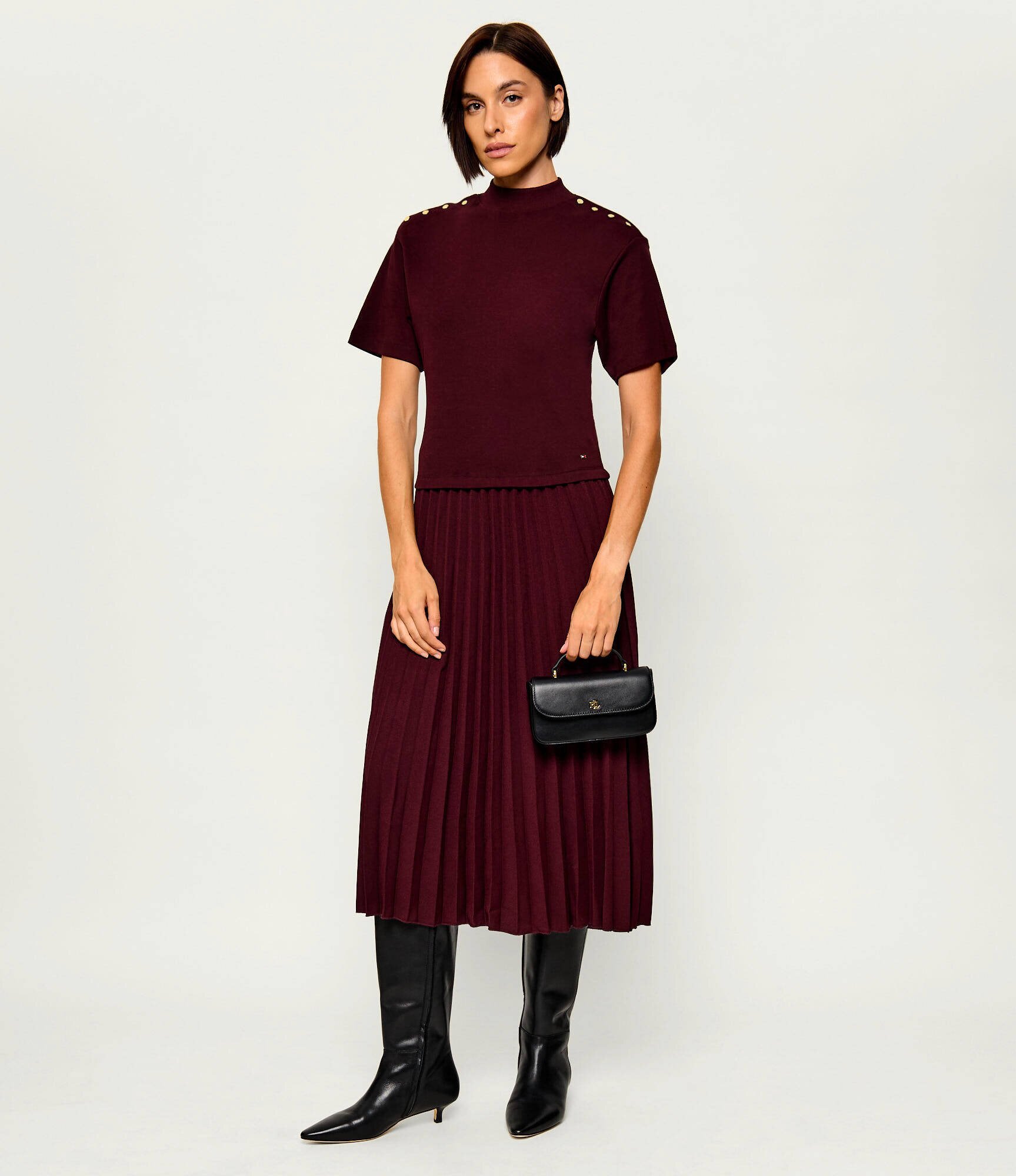 Lauren Ralph Lauren De piele geantă pe umăr Marcy