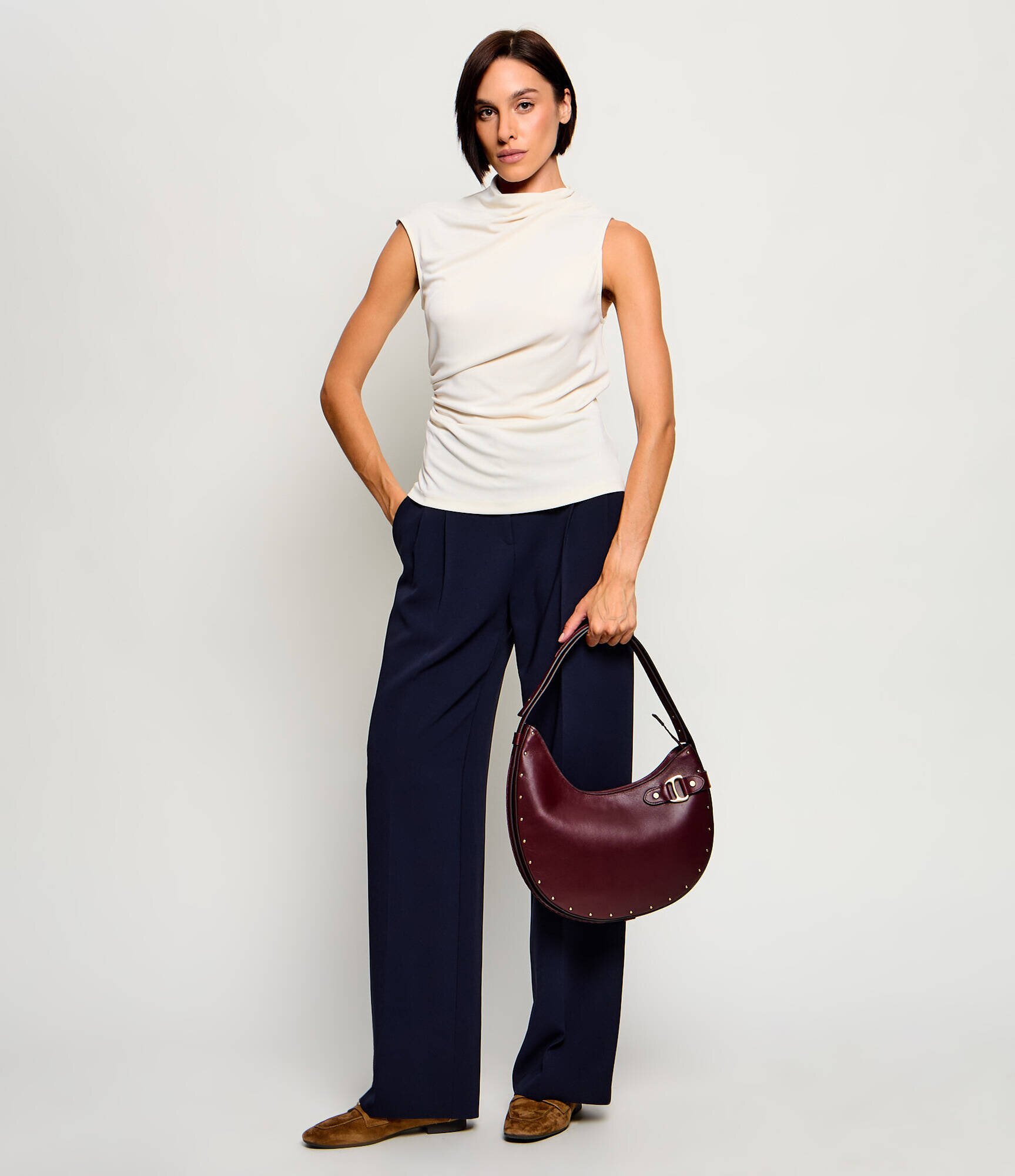 Lauren Ralph Lauren De piele geantă pe umăr Tasha