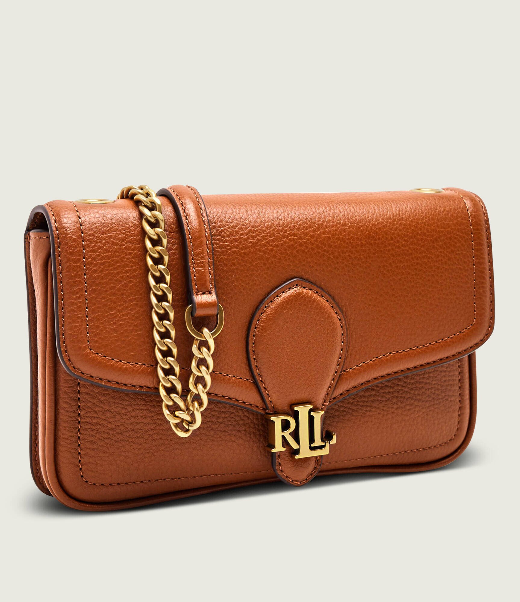 Lauren Ralph Lauren De piele geantă poștaș Bradley