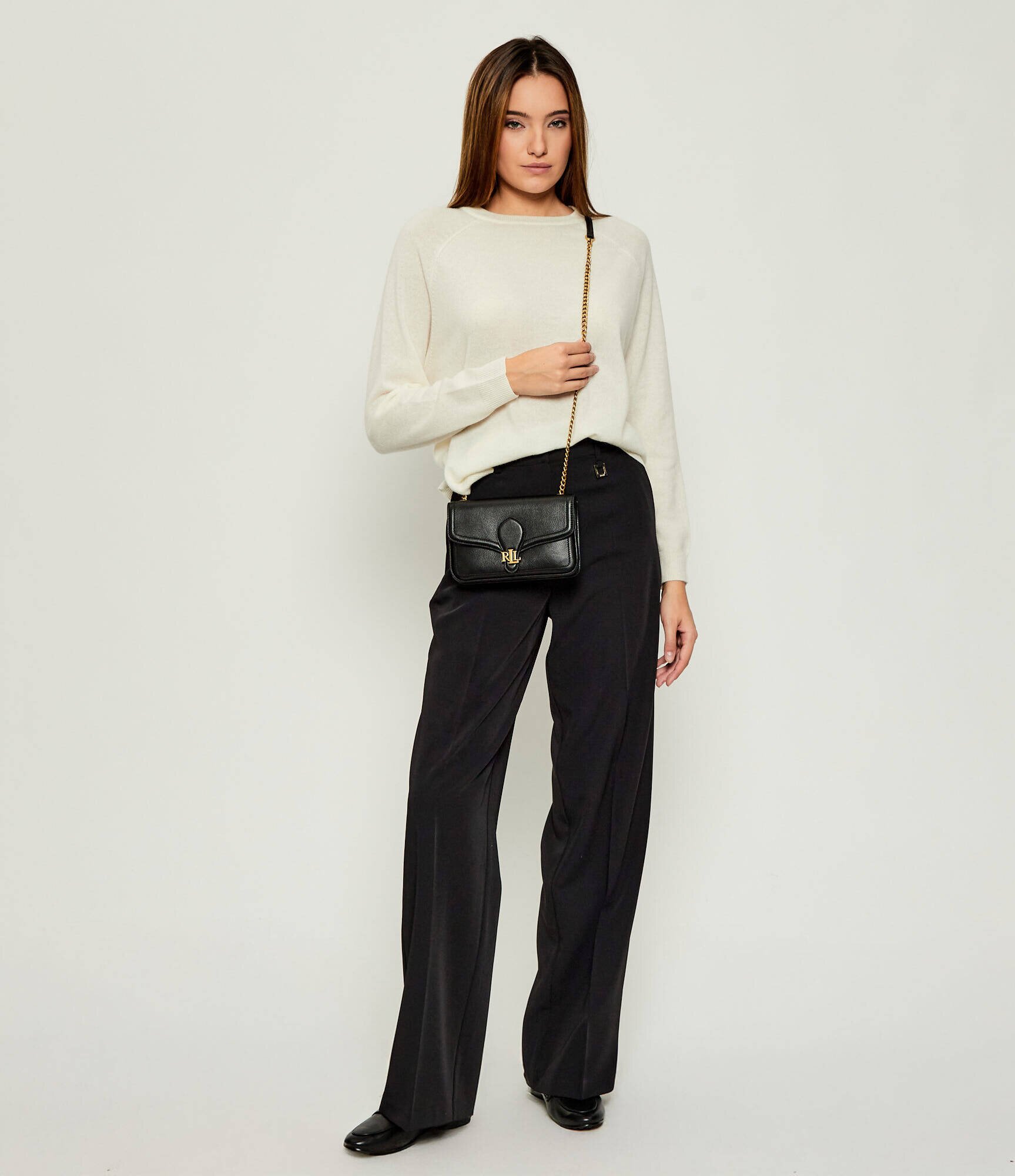 Lauren Ralph Lauren De piele geantă poștaș Bradley