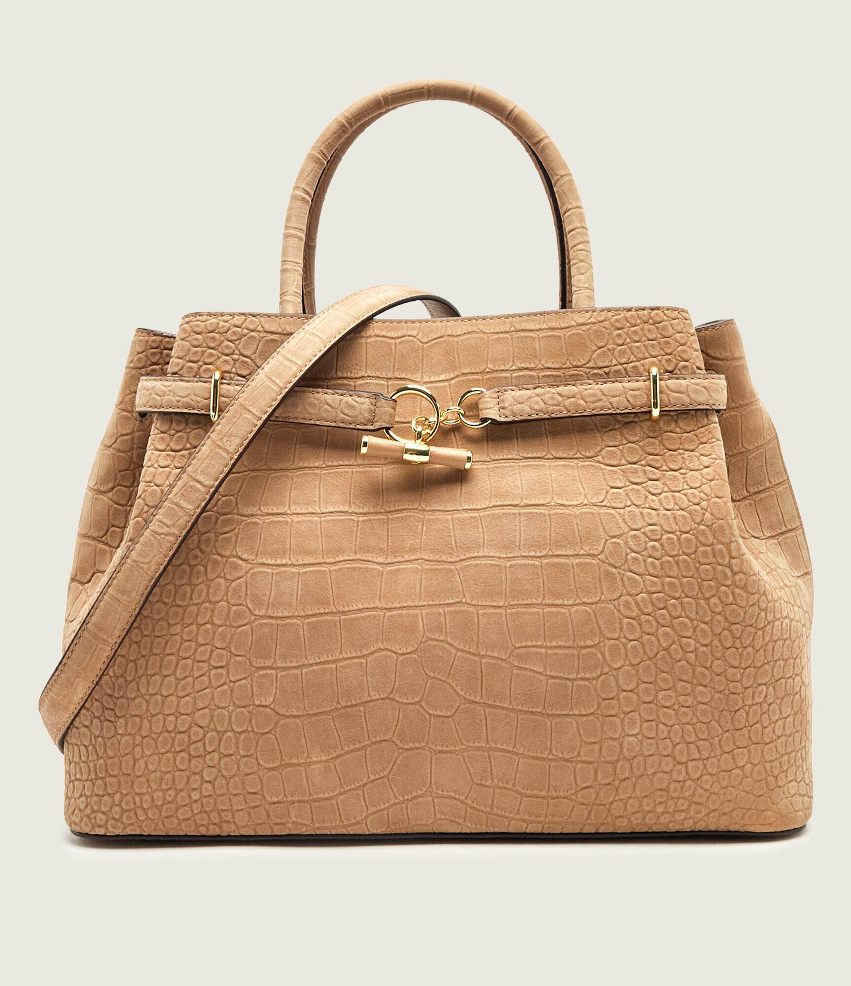 Lauren Ralph Lauren De piele geantă shopper Blaike