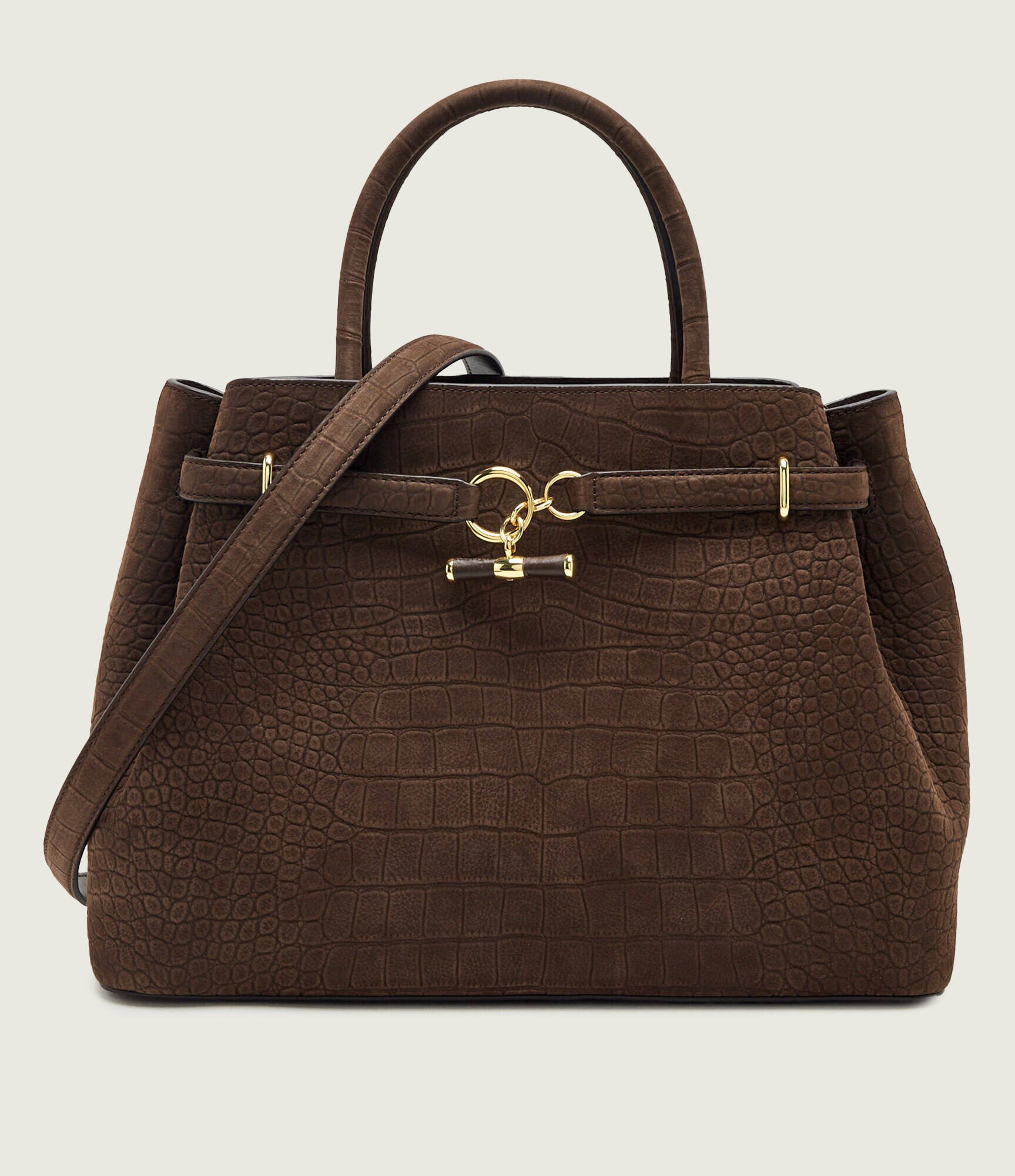 Lauren Ralph Lauren De piele geantă shopper Blaike