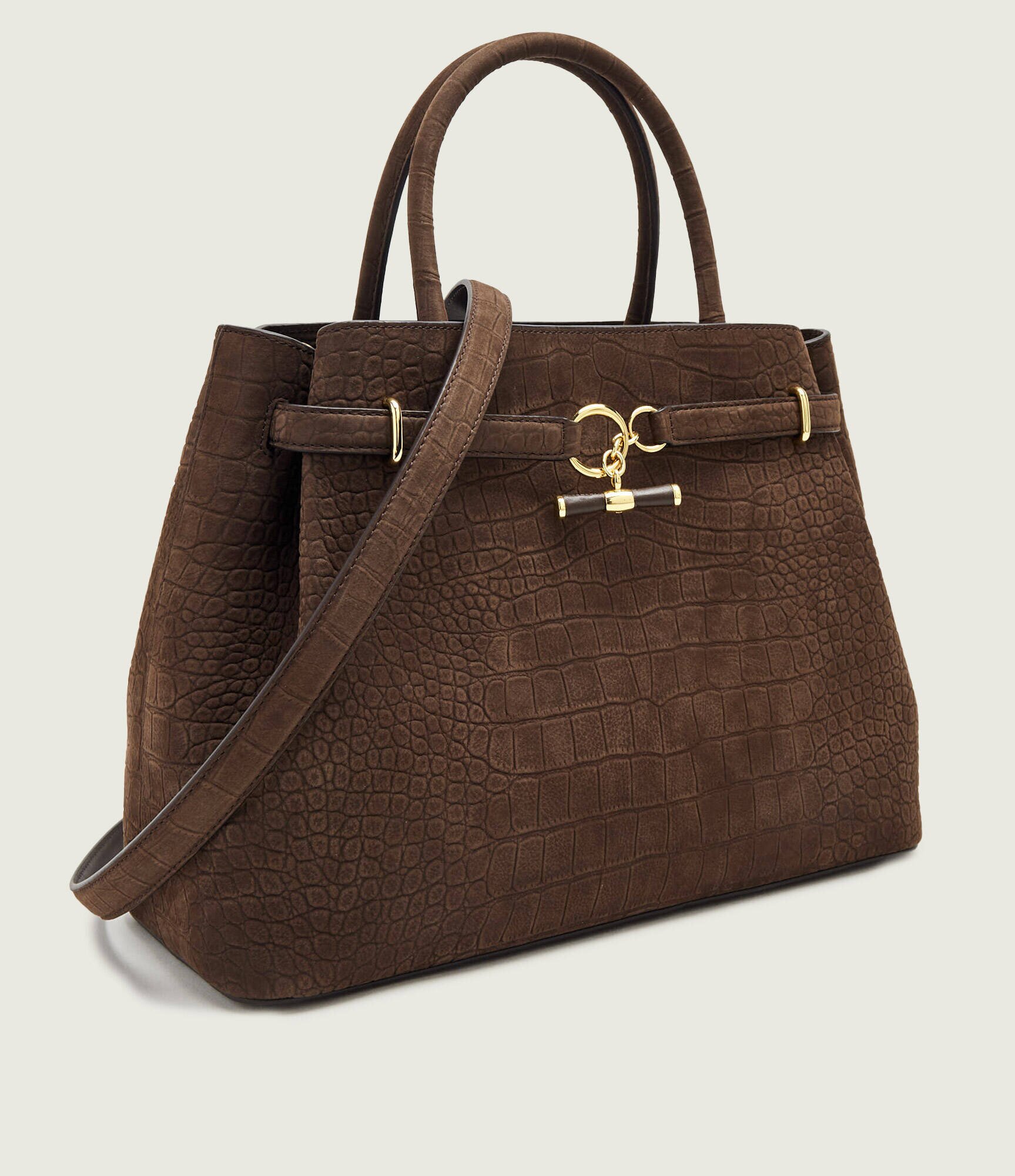 Lauren Ralph Lauren De piele geantă shopper Blaike