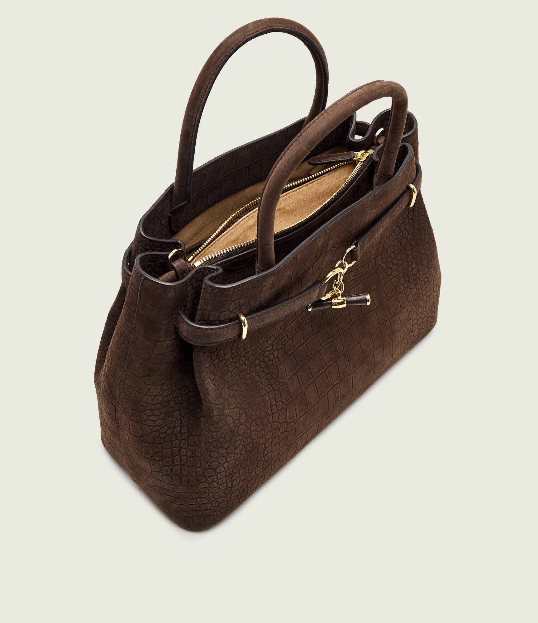 Lauren Ralph Lauren De piele geantă shopper Blaike