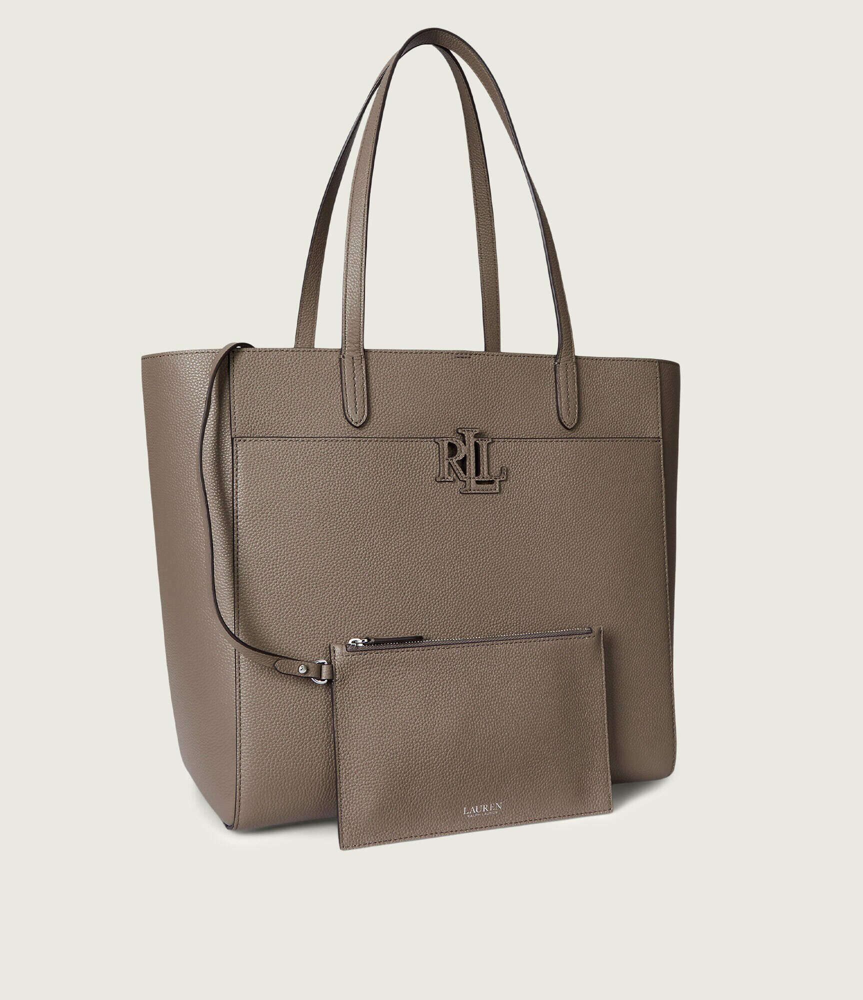 Lauren Ralph Lauren De piele geantă shopper + borsetă Cameryn