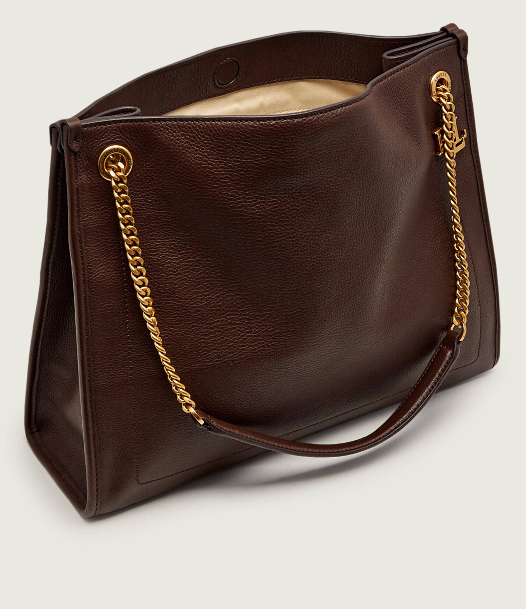 Lauren Ralph Lauren De piele geantă shopper Bradley