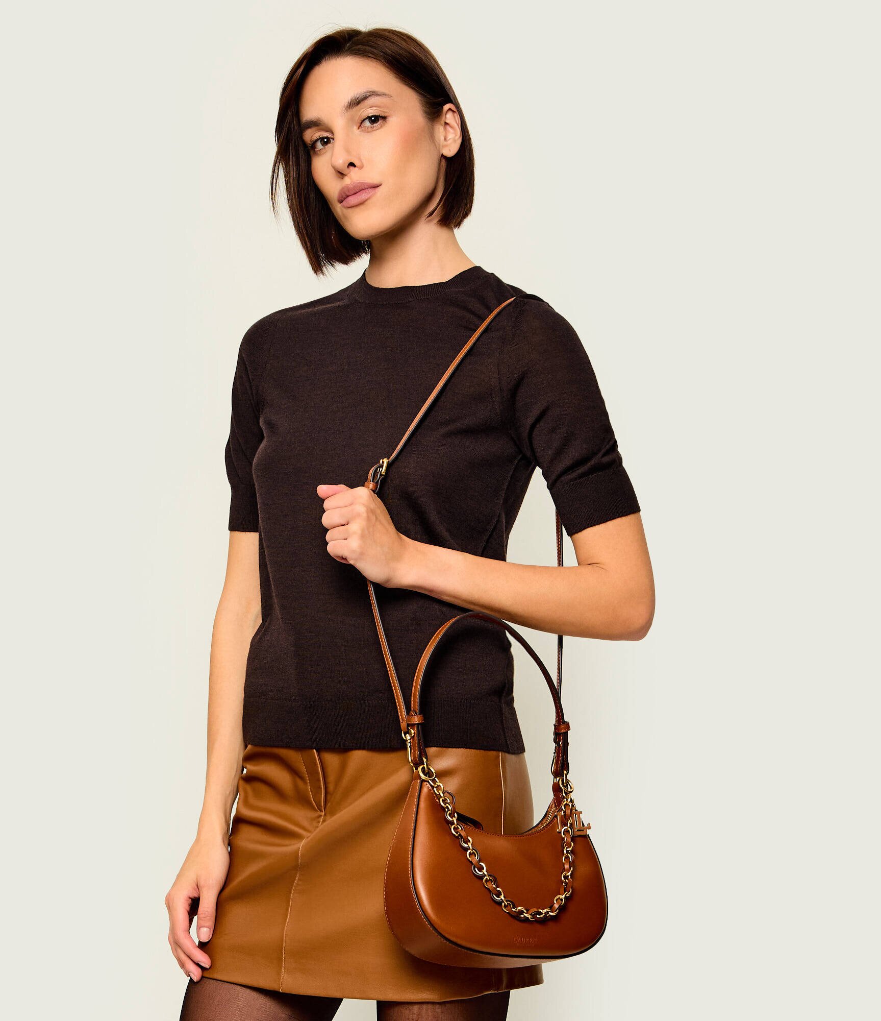 Lauren Ralph Lauren De piele hobo Marcy