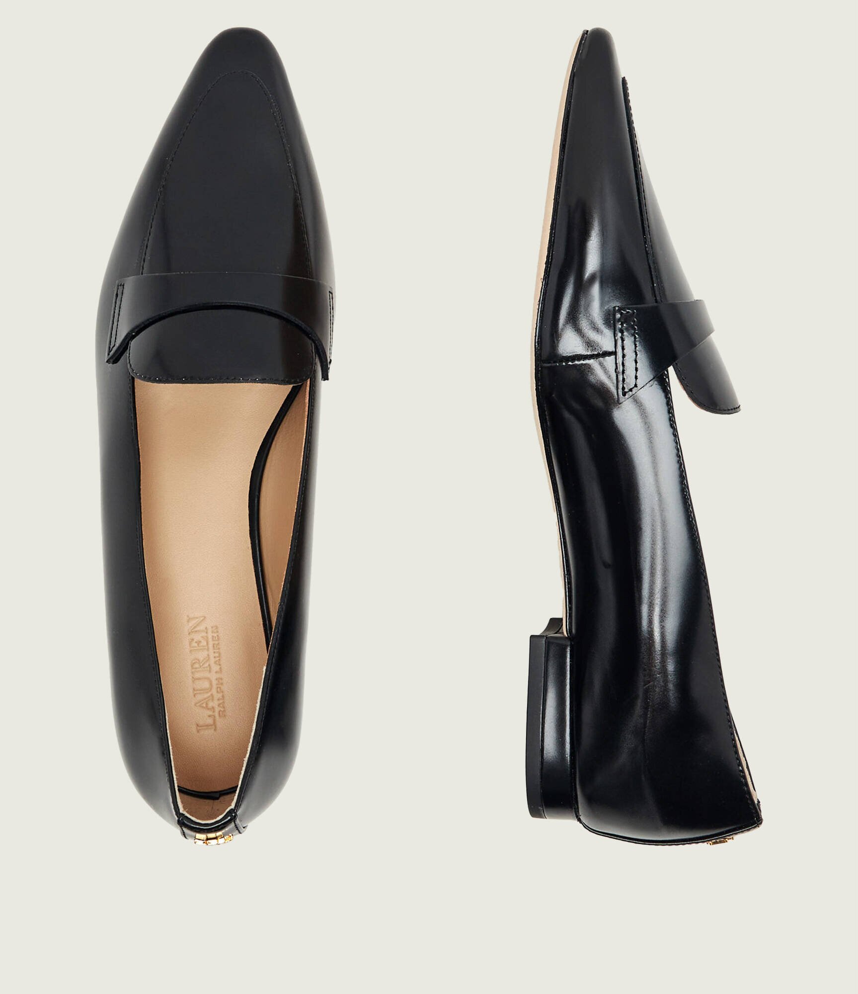 Lauren Ralph Lauren De piele pantofi loafer Audri