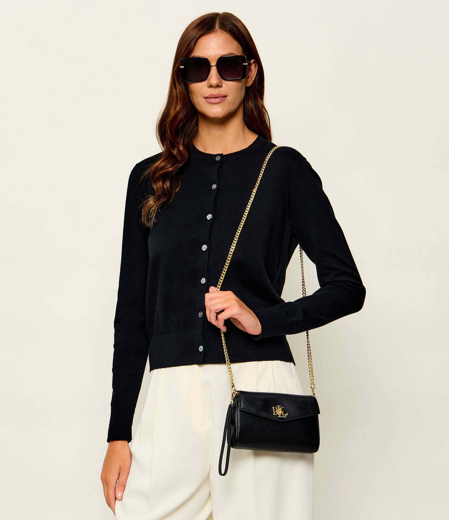 Lauren Ralph Lauren De piele poșetă plic Tanner