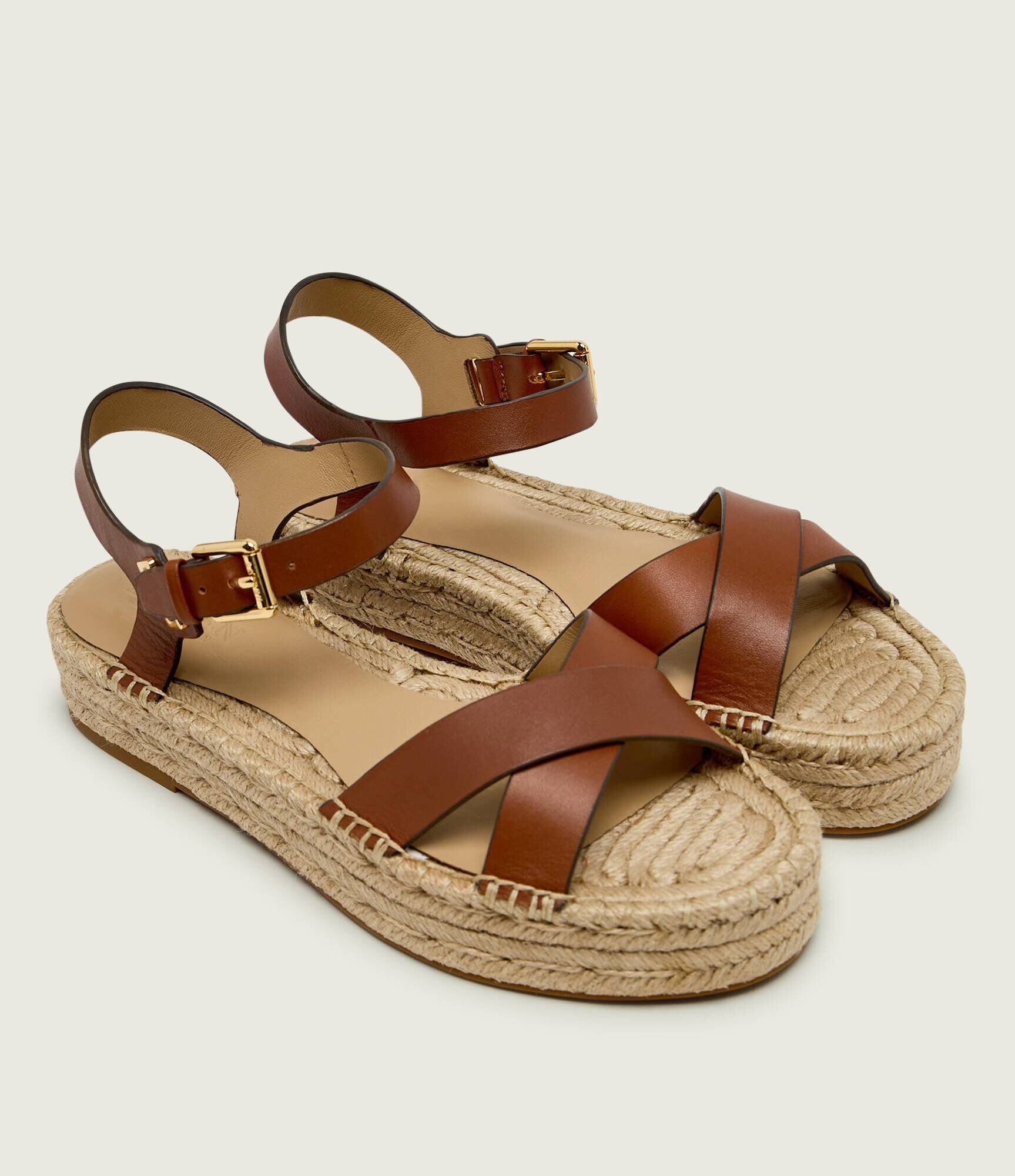 Lauren Ralph Lauren De piele sandale EMERYN