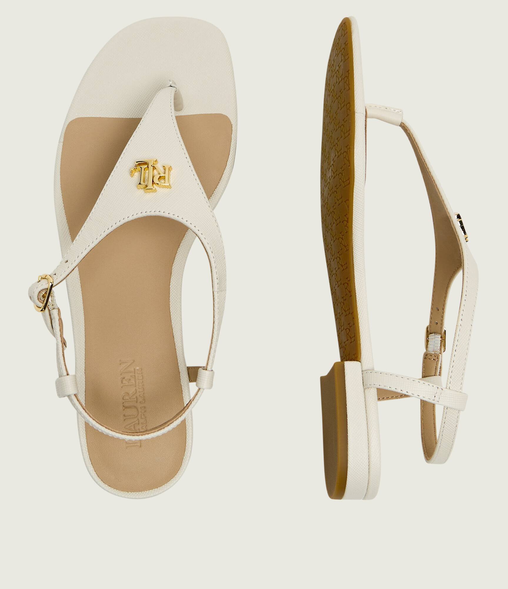 Lauren Ralph Lauren De piele sandale EVERLEY