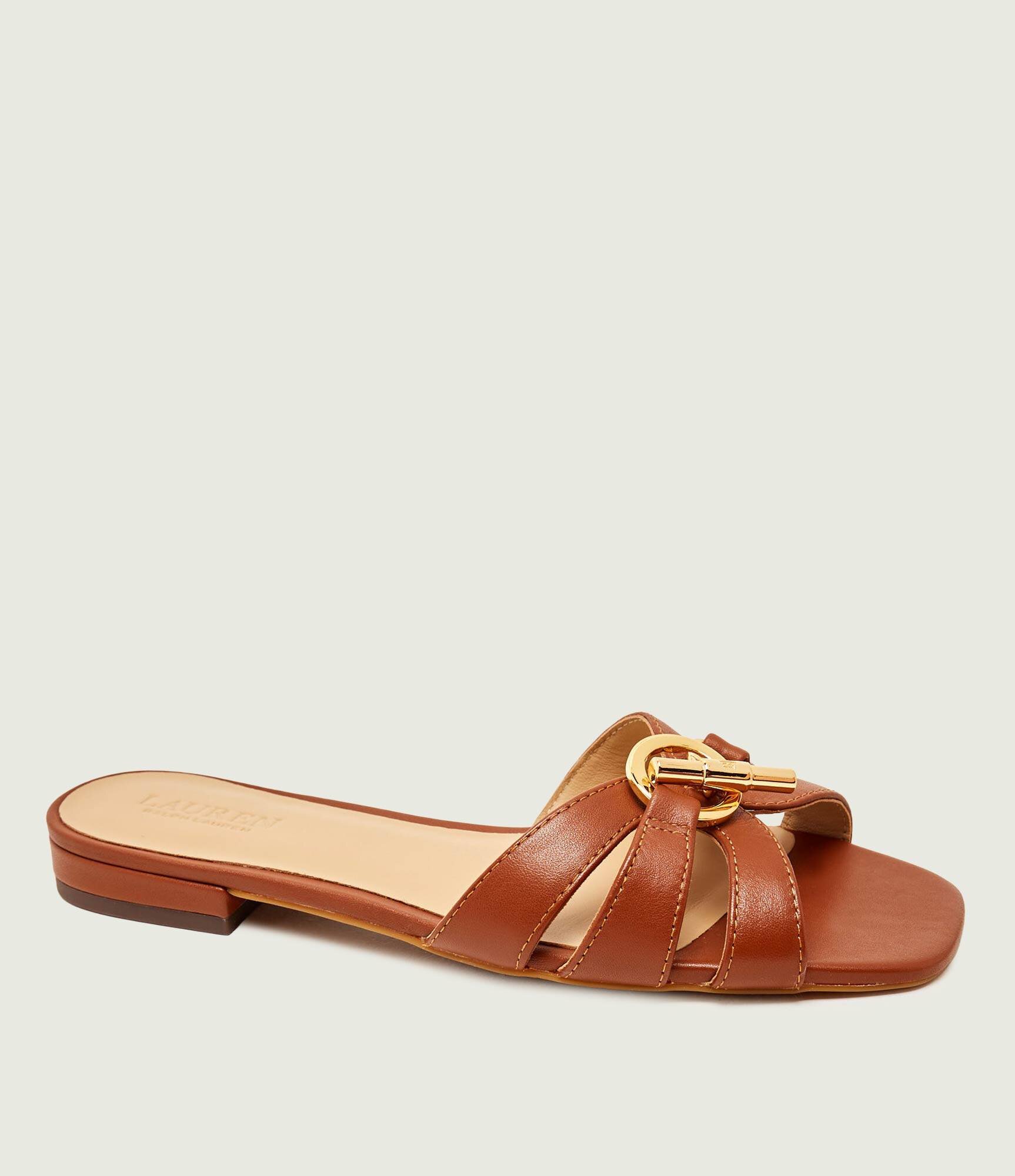 Lauren Ralph Lauren De piele șlapi BLAIKE