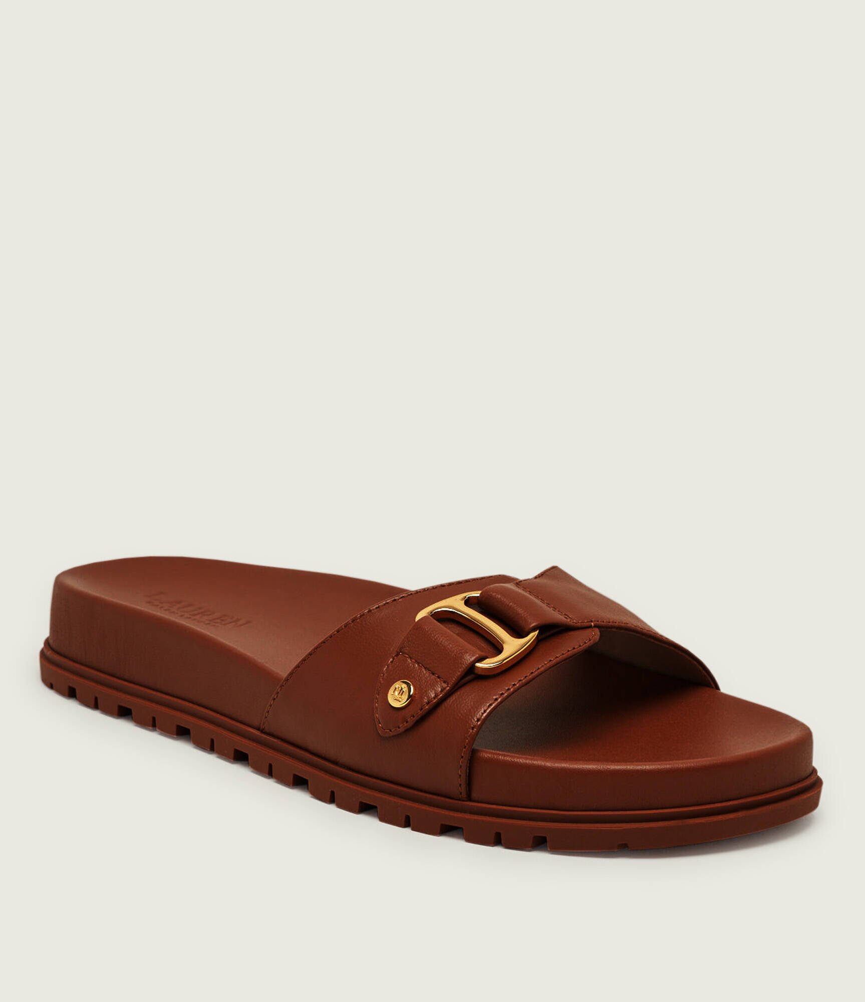 Lauren Ralph Lauren De piele șlapi TASHA