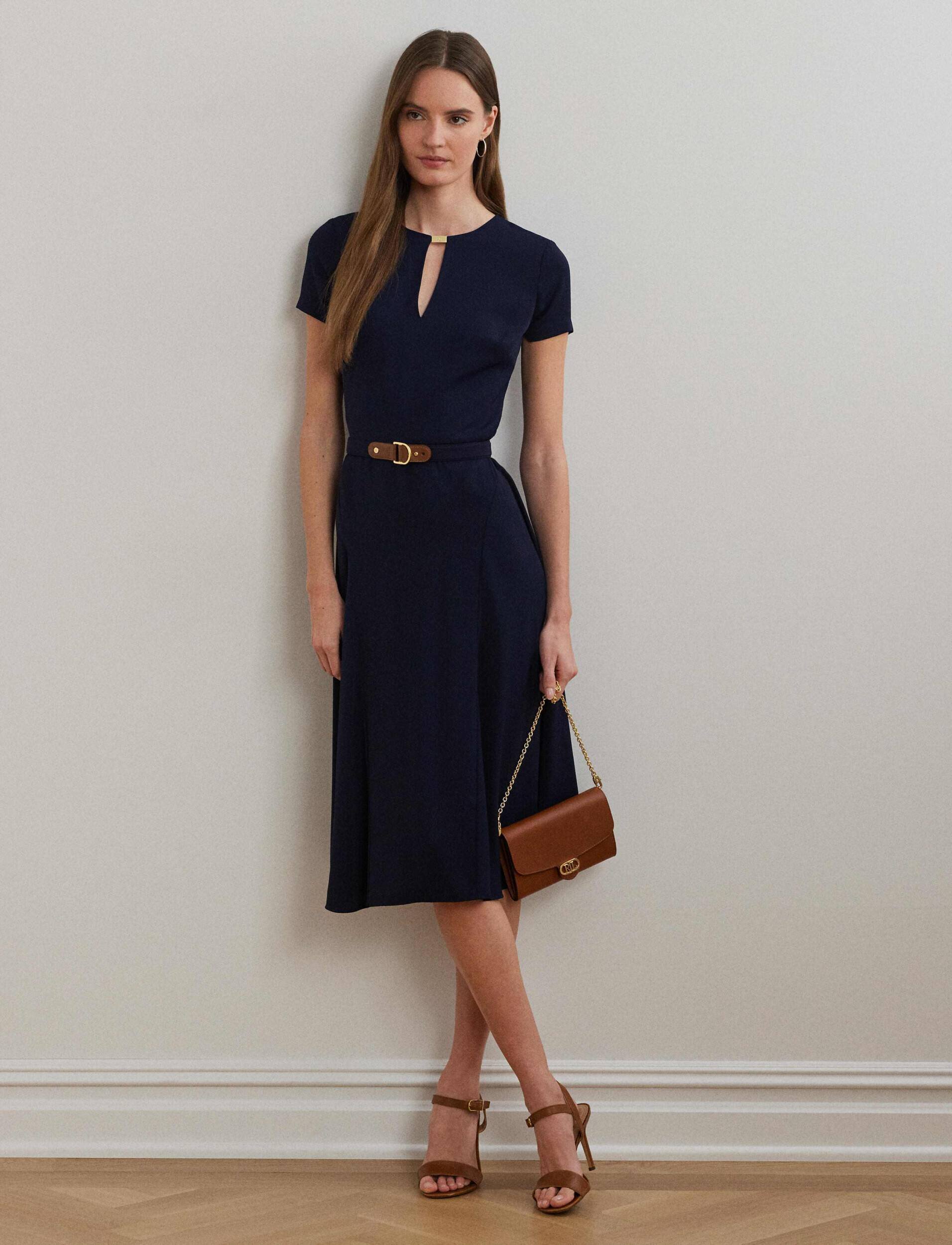 Lauren Ralph Lauren De satin rochie
