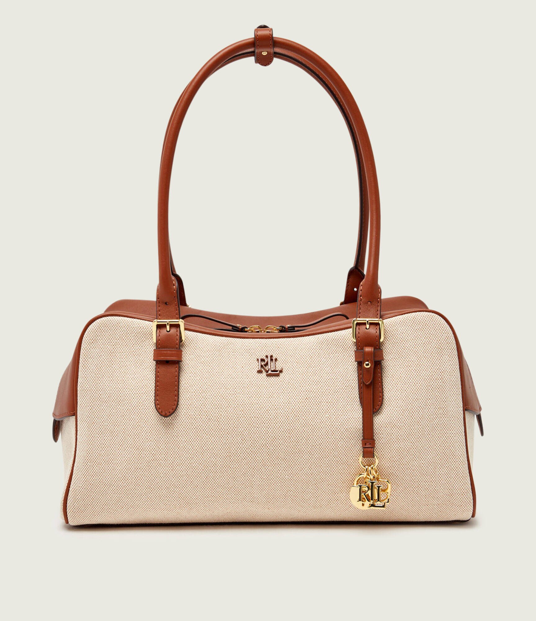 Lauren Ralph Lauren Geantă pe umăr MARCY cu adaos de piele