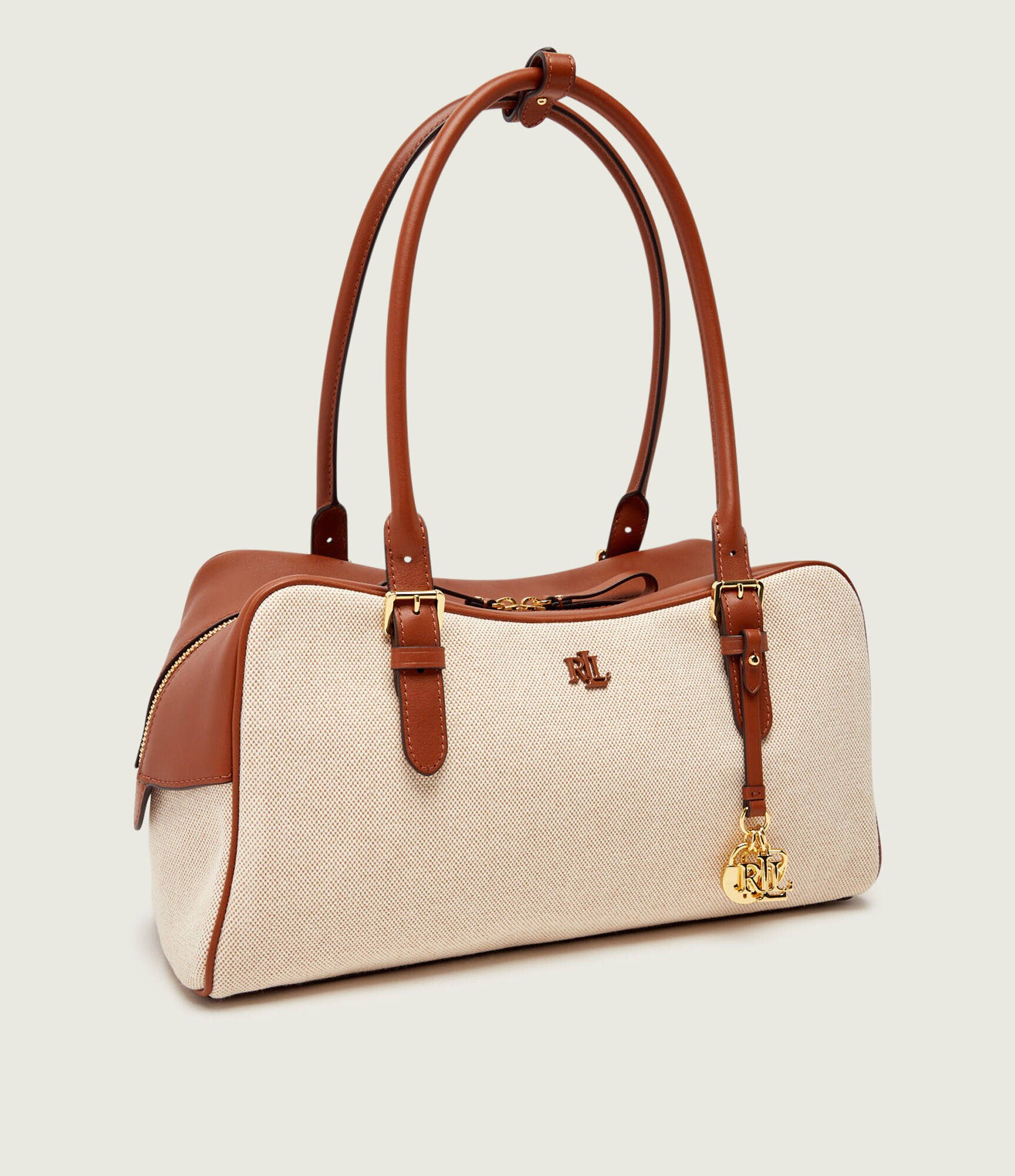 Lauren Ralph Lauren Geantă pe umăr MARCY cu adaos de piele