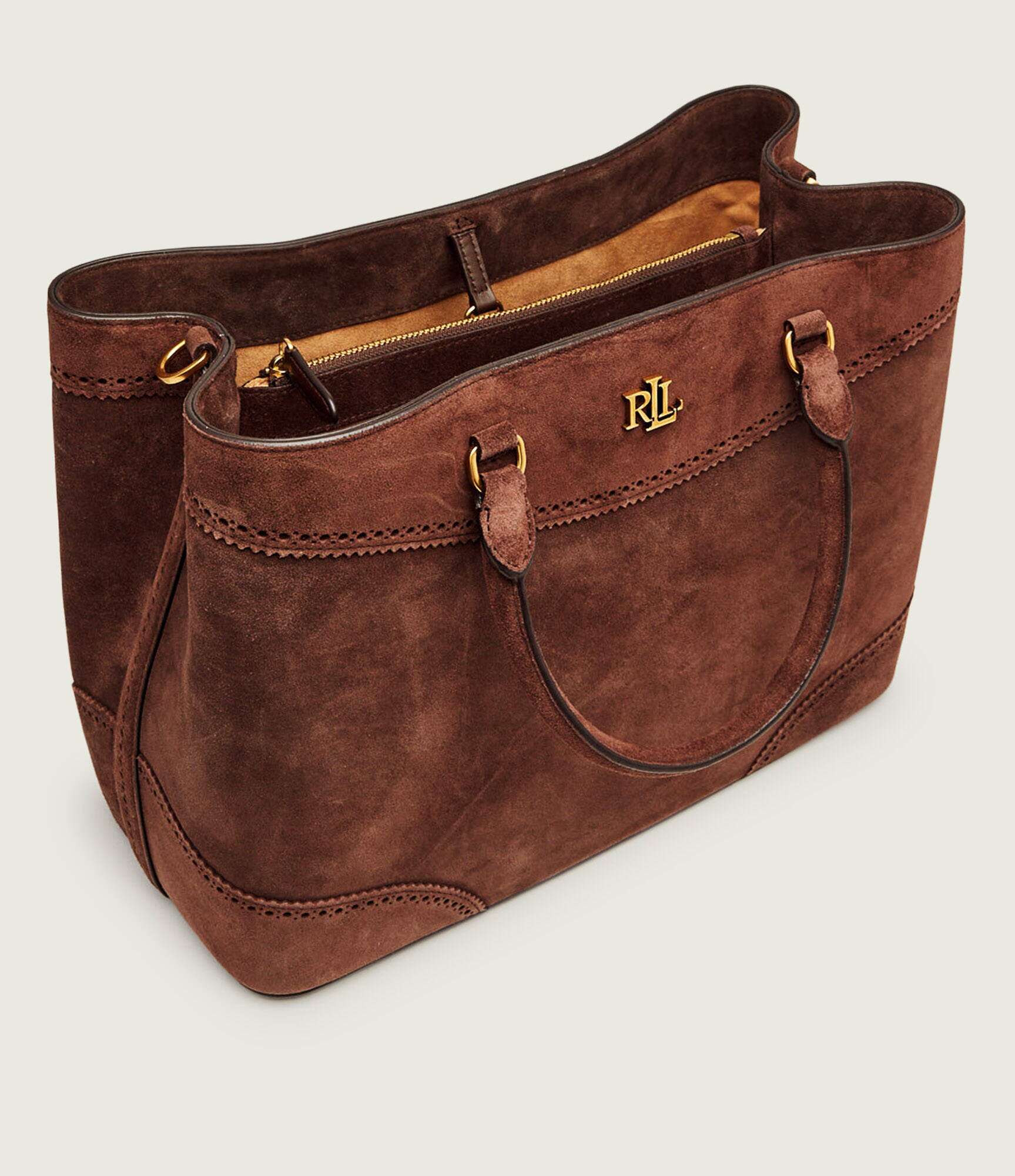 Lauren Ralph Lauren Geantă shopper Marcy | piele întoarsă